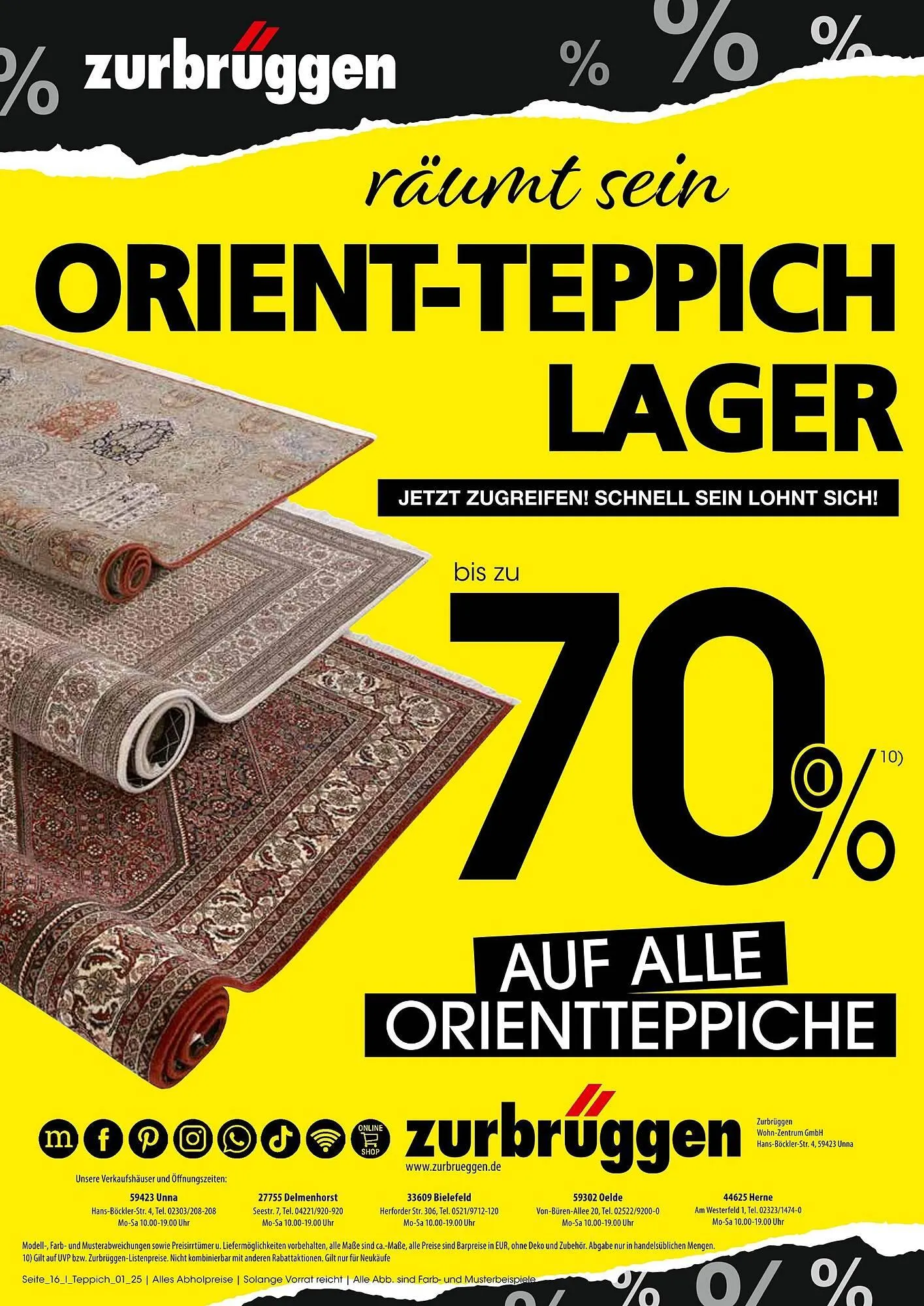 Zurbrüggen Prospekt von 26. April bis 30. Juni 2025 - Prospekt seite 16