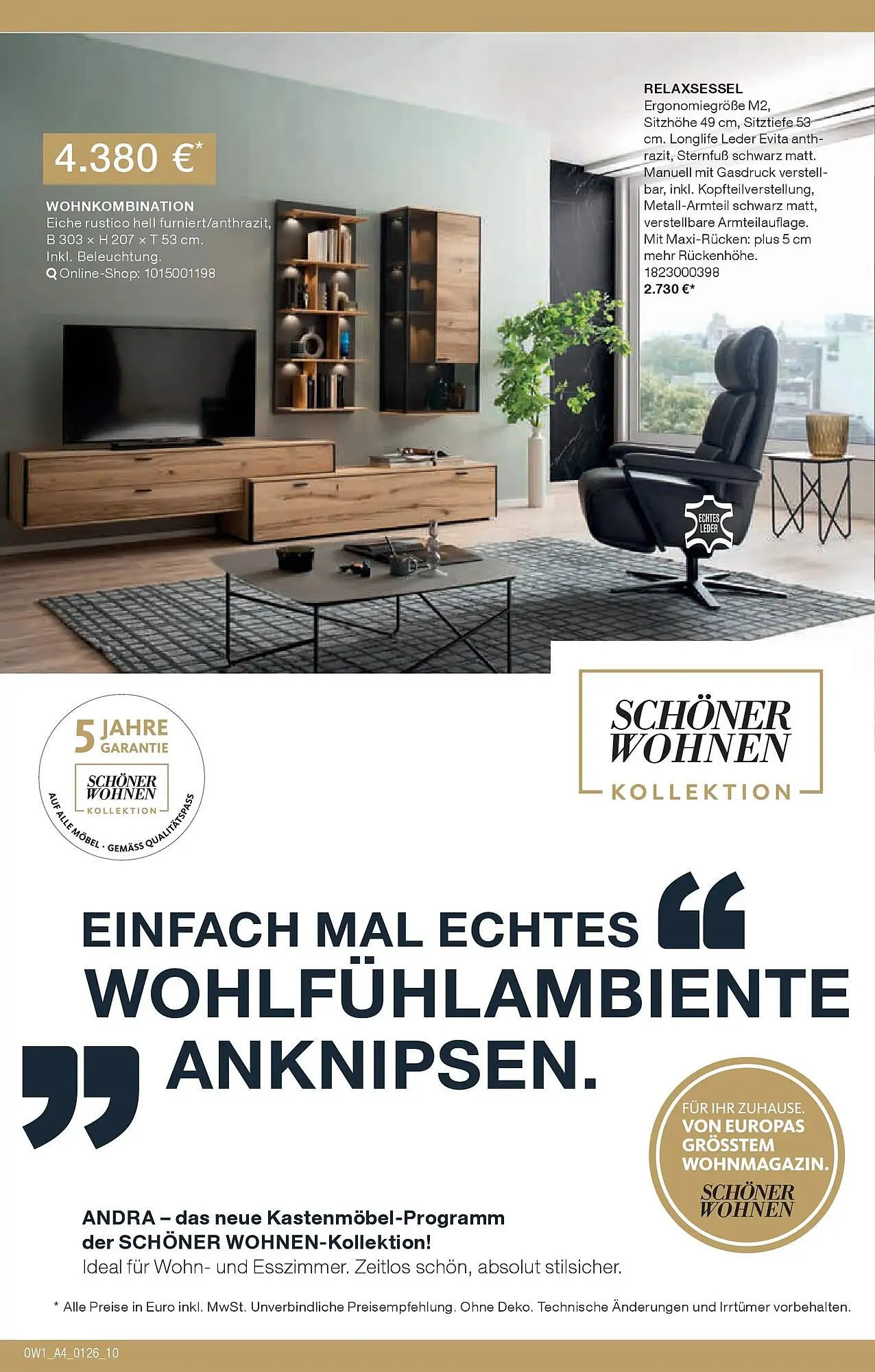 Opti Wohnwelt Prospekt von 18. Dezember bis 28. Januar 2026 - Prospekt seite 10