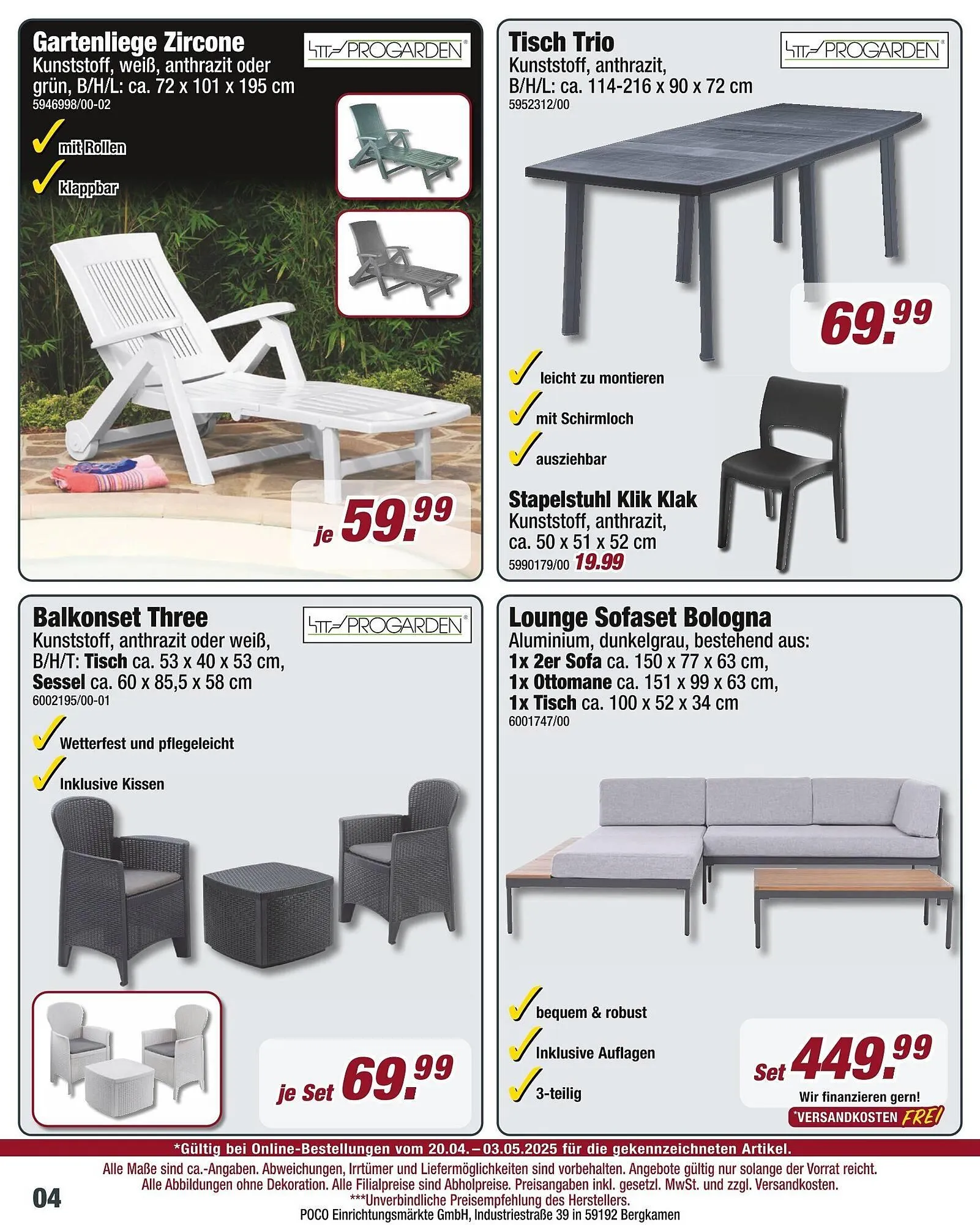 Poco Prospekt von 20. April bis 3. Mai 2025 - Prospekt seite 4