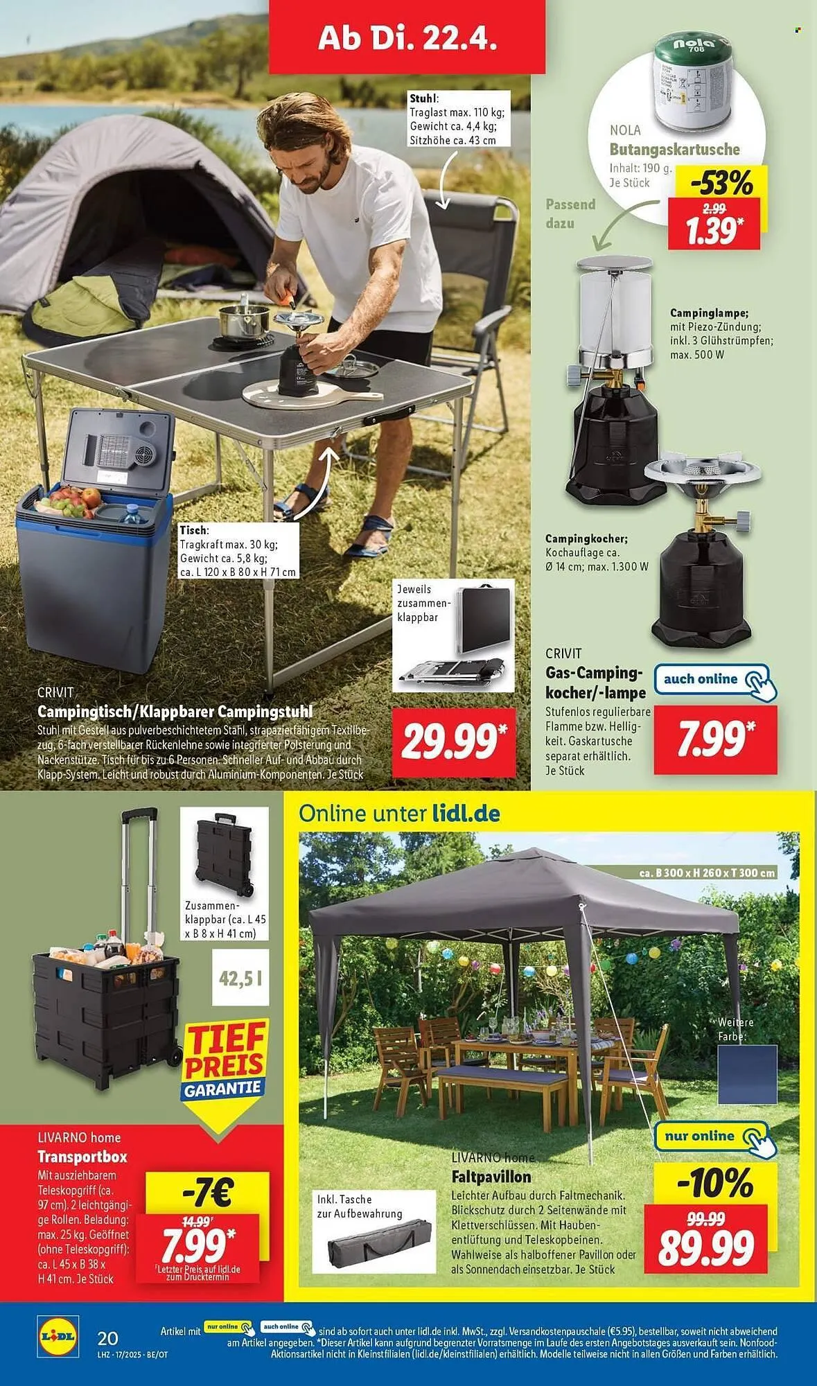 Lidl Prospekt von 22. April bis 26. April 2025 - Prospekt seite 4