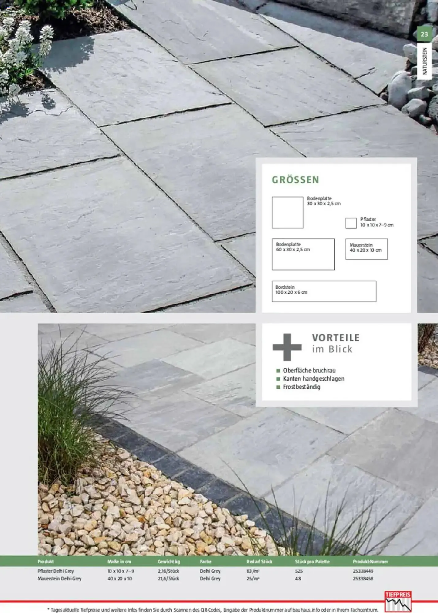 Bauhaus Prospekt von 10. März bis 30. Juni 2025 - Prospekt seite 23