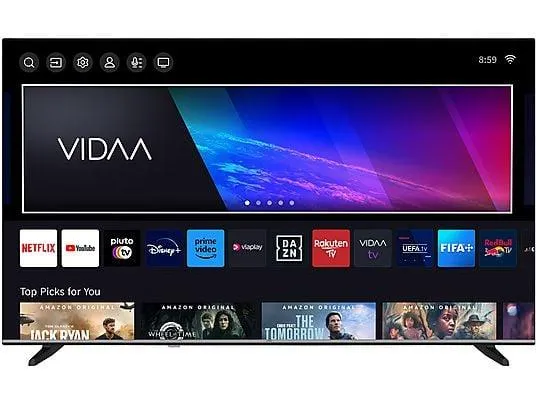 JVC LT-65VD3555 LED TV (Flat, 65 Zoll / 164 cm, UHD 4K, SMART TV)