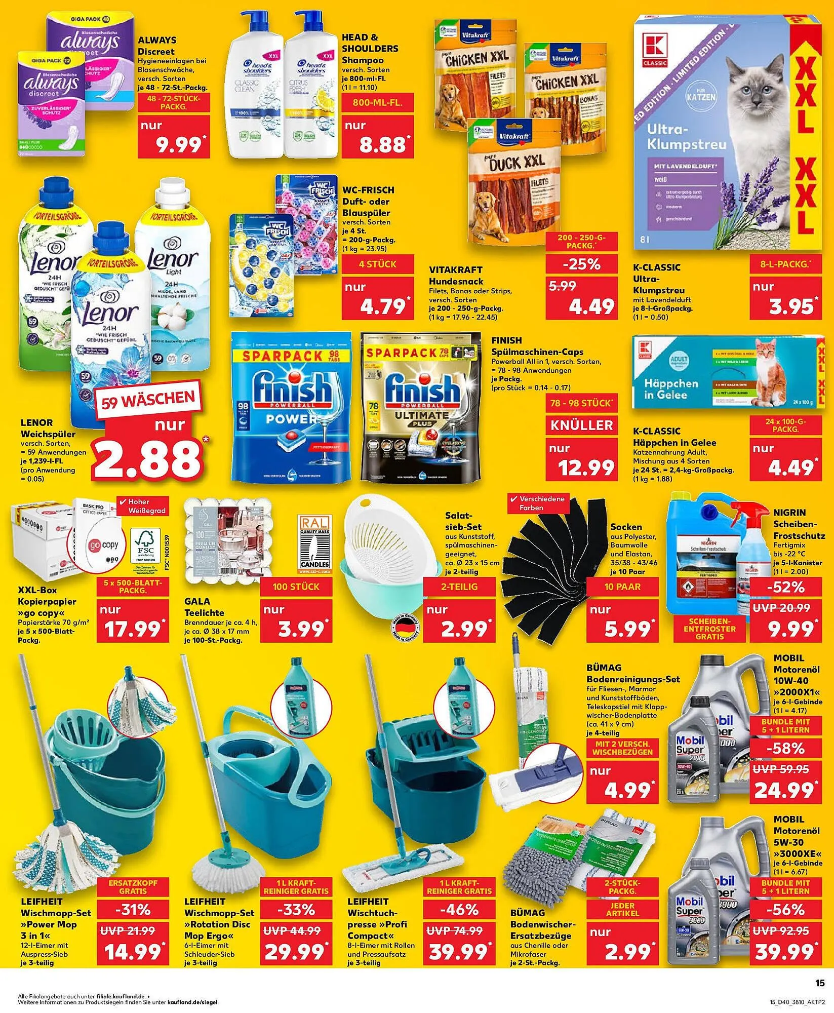 Kaufland Prospekt von 5. Oktober bis 8. Oktober 2025 - Prospekt seite 15