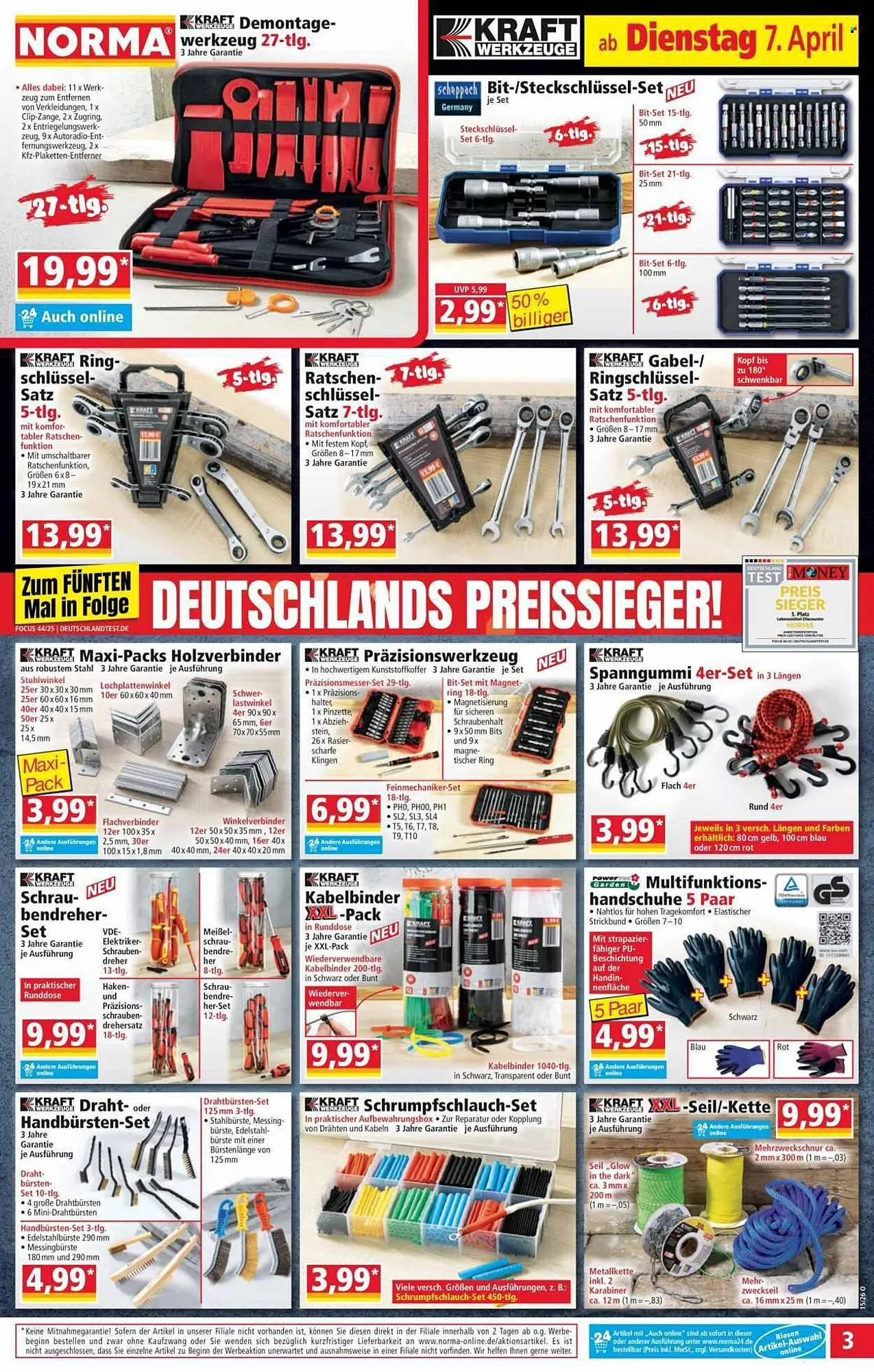 Norma Prospekt von 7. April bis 12. April 2026 - Prospekt seite 3