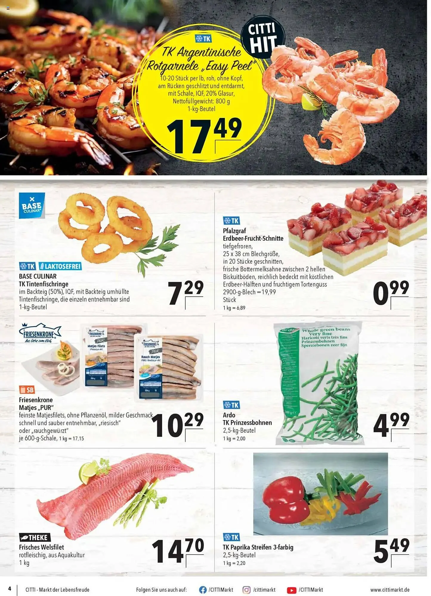 CITTI Markt Prospekt von 4. Juni bis 17. Juni 2025 - Prospekt seite 4