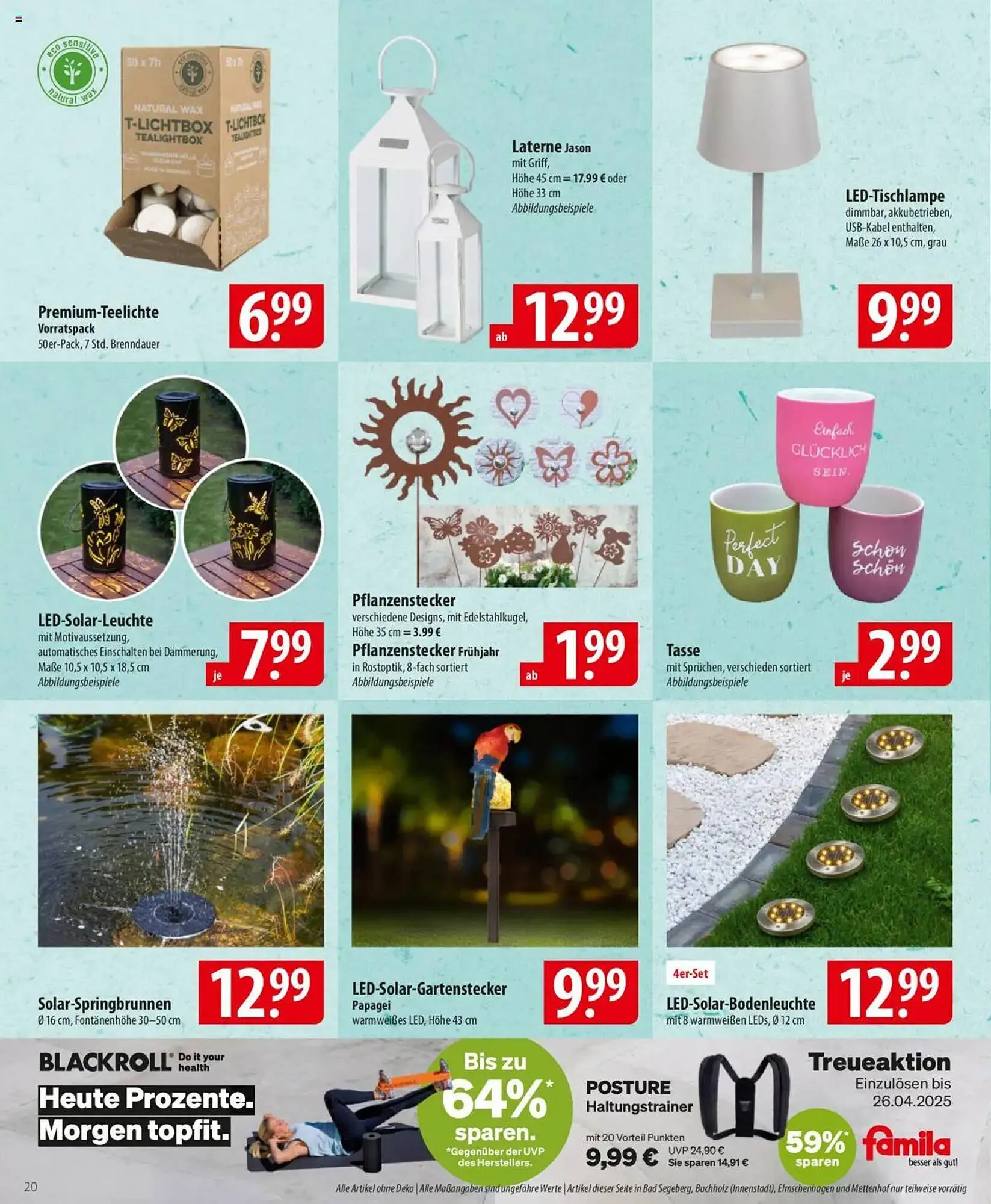 Famila Nord Ost Prospekt von 7. April bis 12. April 2025 - Prospekt seite 20
