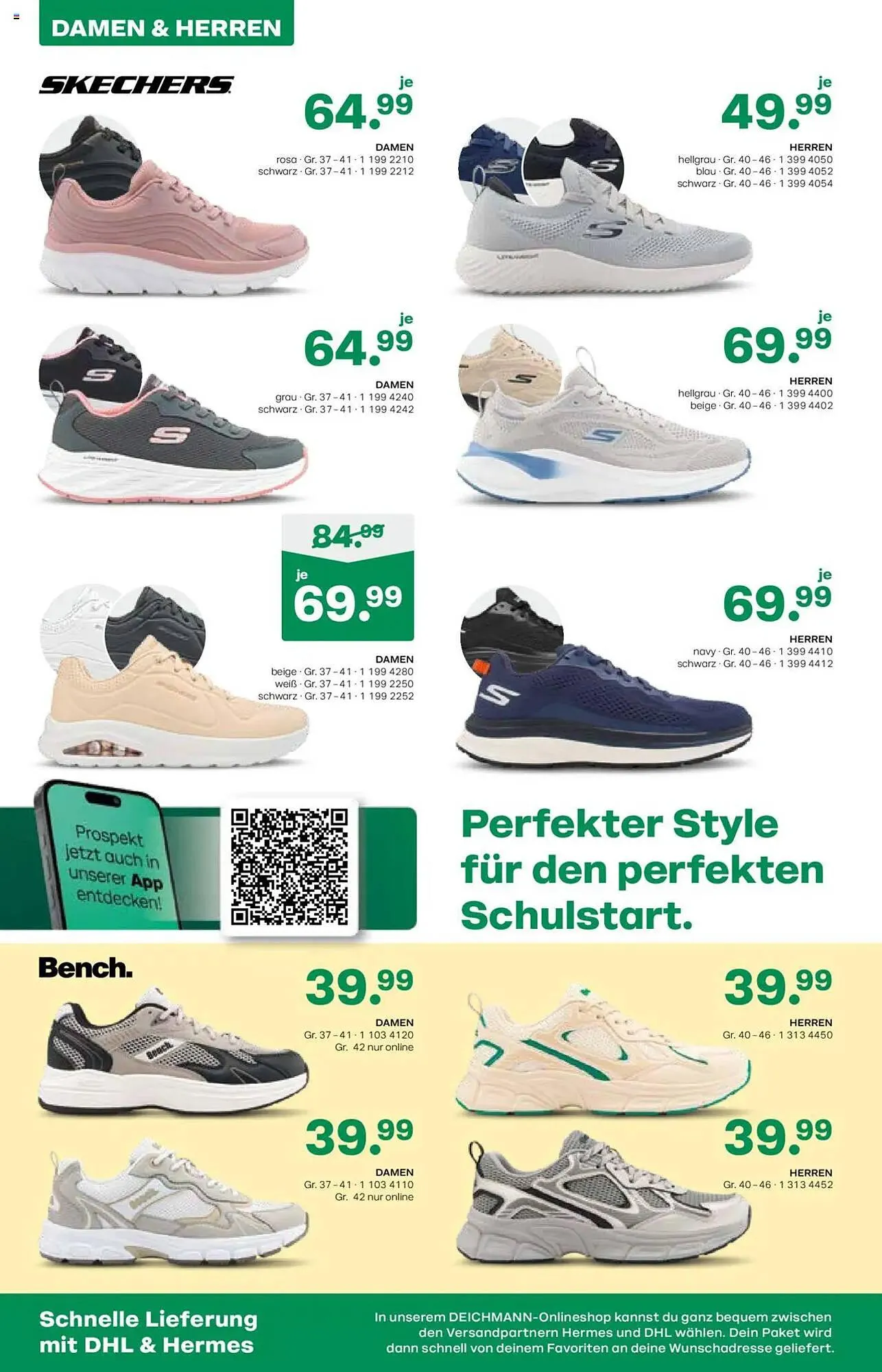 Deichmann Prospekt von 15. August bis 30. September 2025 - Prospekt seite 10