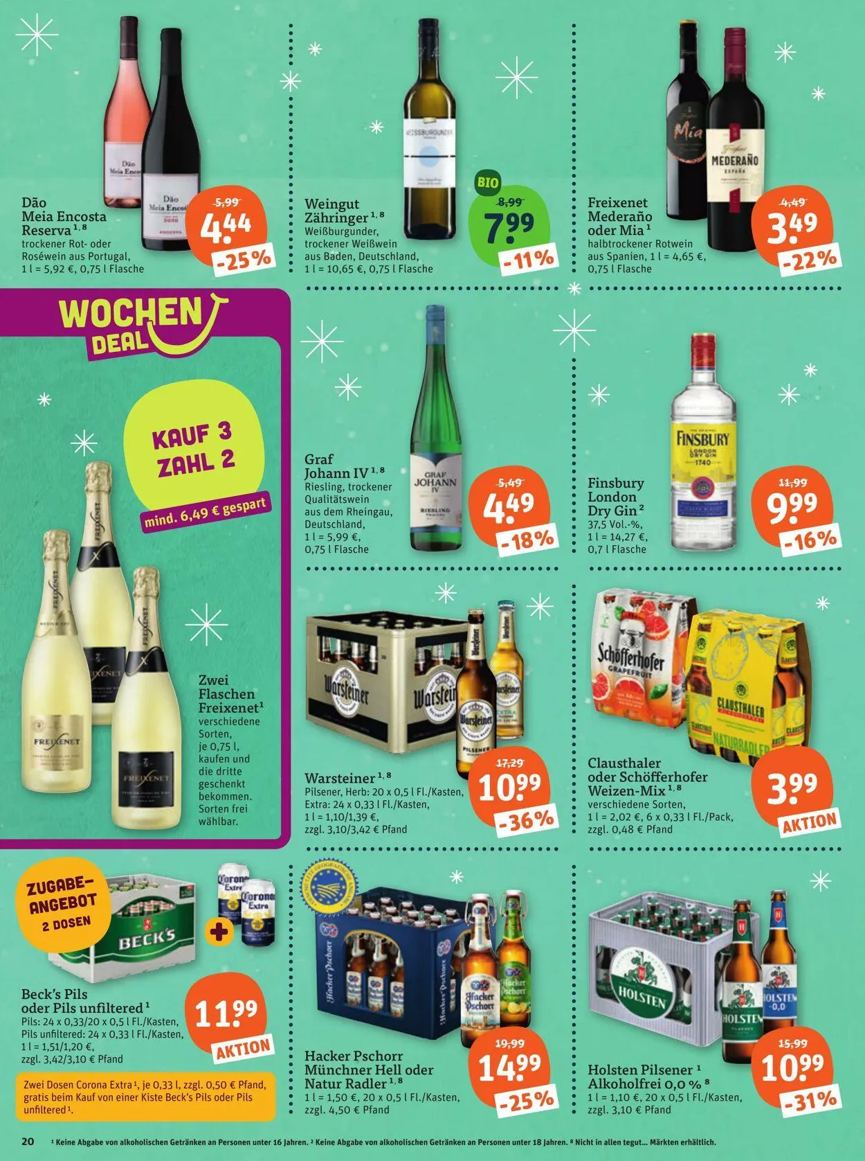 Tegut Aktueller Prospekt von 8. Dezember bis 14. Dezember 2025 - Prospekt seite 22