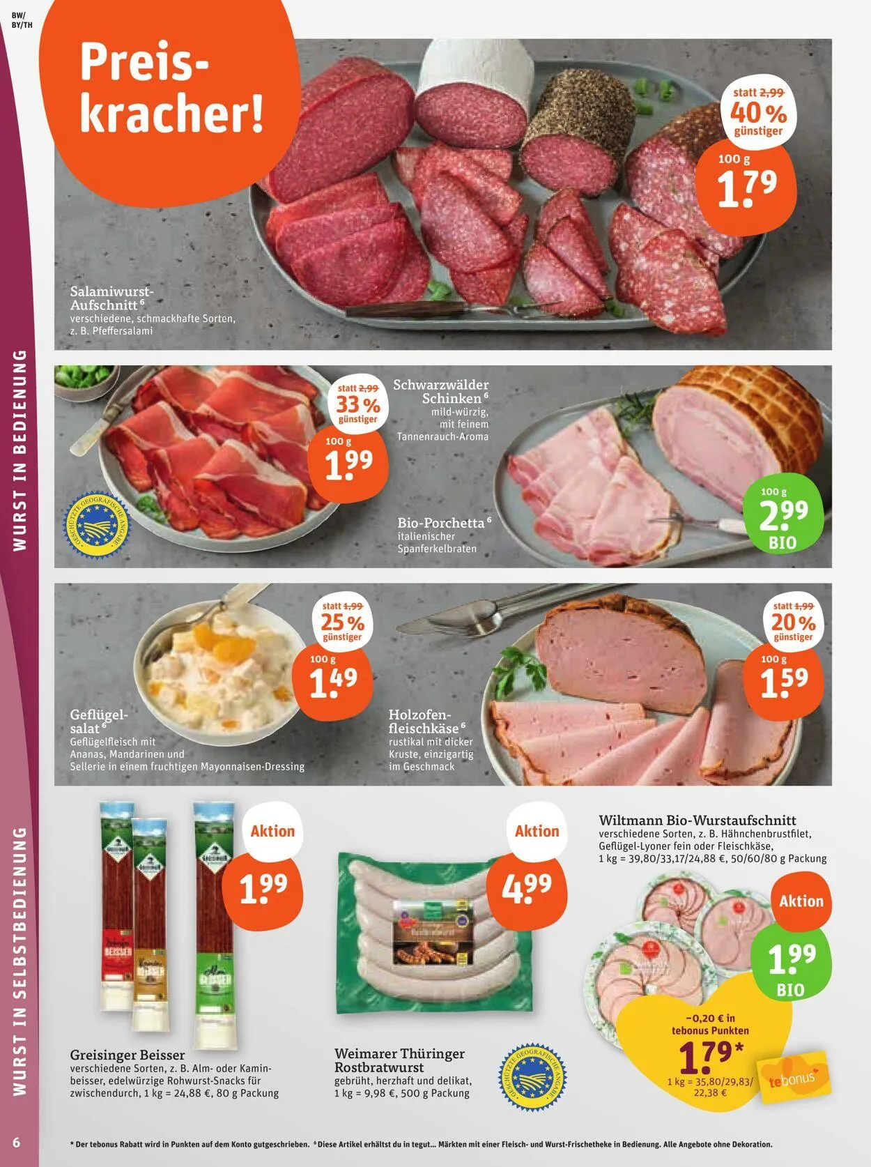 Tegut Aktueller Prospekt von 19. Mai bis 25. Mai 2025 - Prospekt seite 8