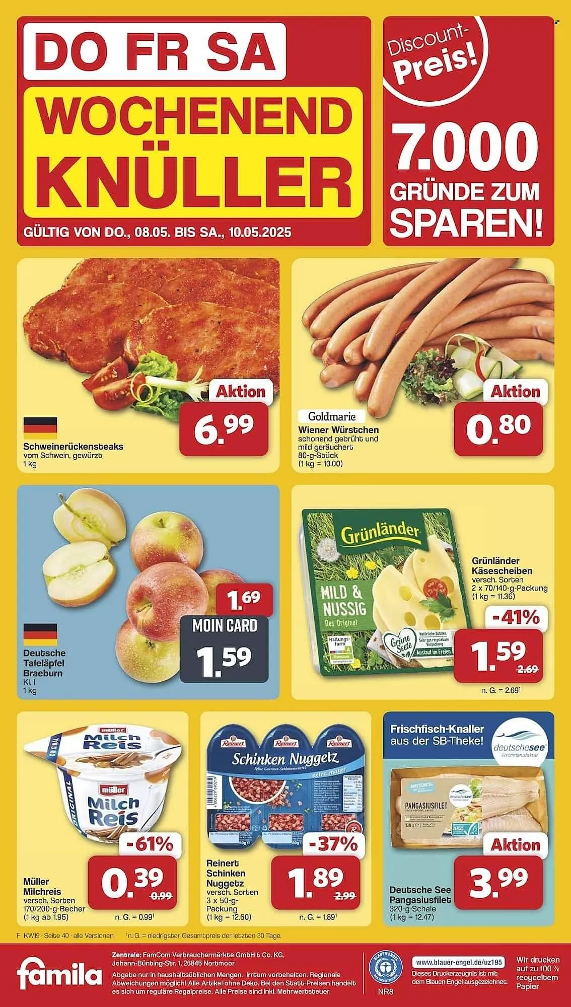 Famila Nord Ost Prospekt von 5. Mai bis 10. Mai 2025 - Prospekt seite 50