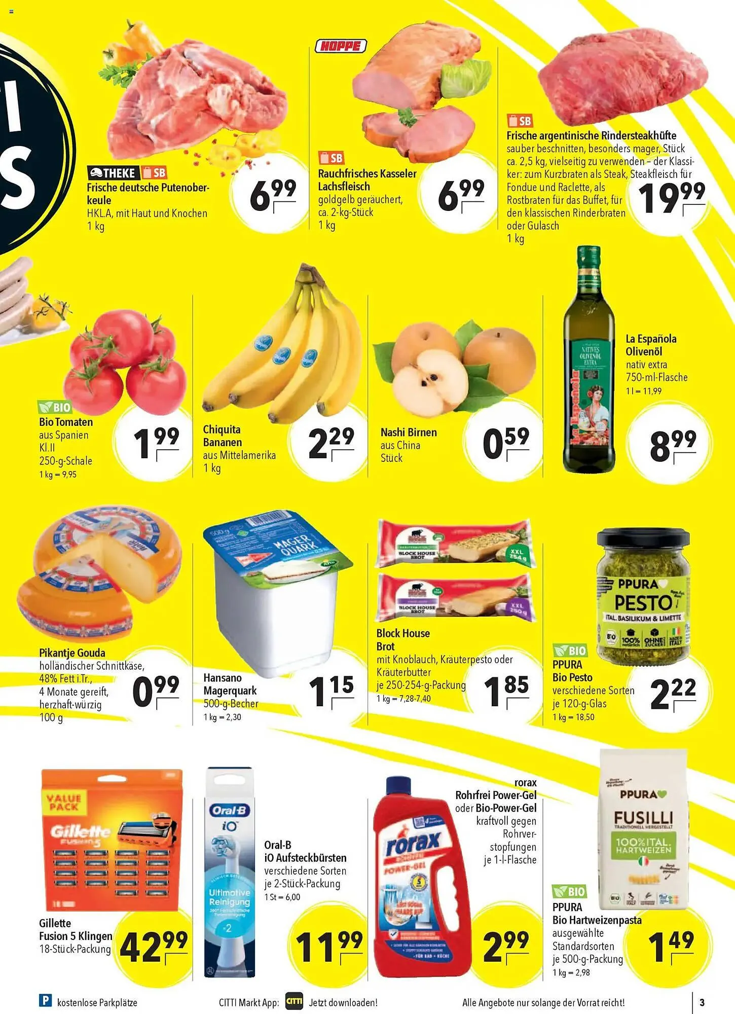 CITTI Markt Prospekt von 4. März bis 10. März 2026 - Prospekt seite 3