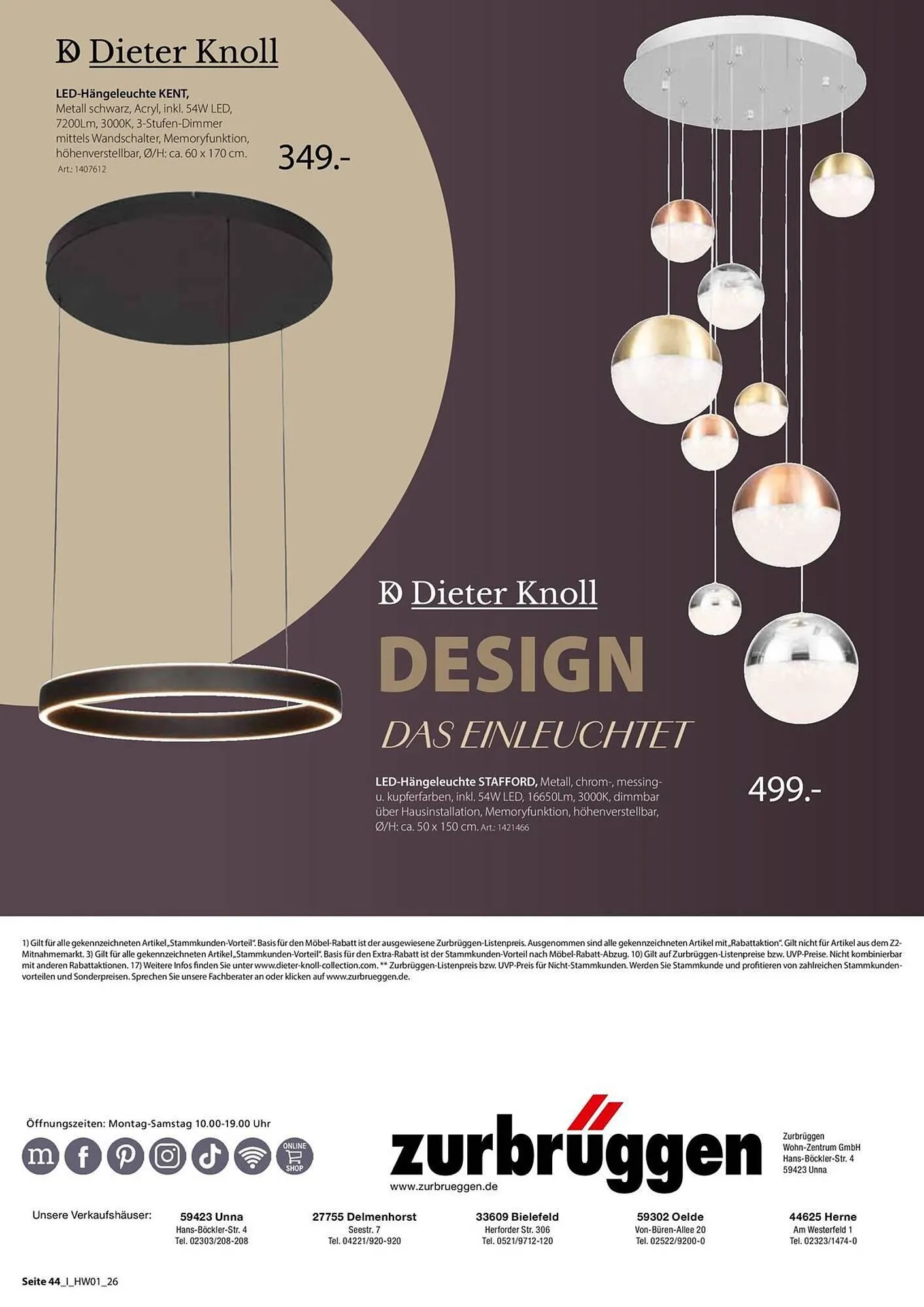 Zurbrüggen Prospekt von 1. April bis 30. April 2026 - Prospekt seite 44