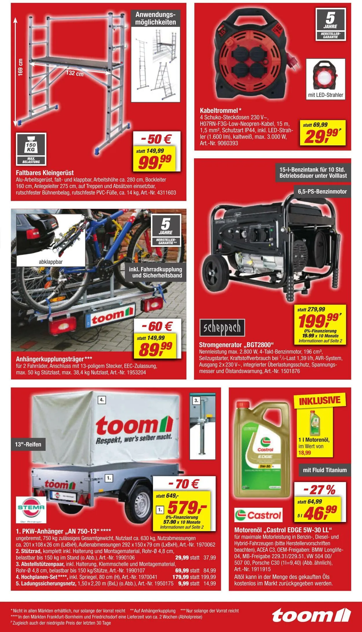 toom Baumarkt Aktueller Prospekt von 31. März bis 14. April 2025 - Prospekt seite 11