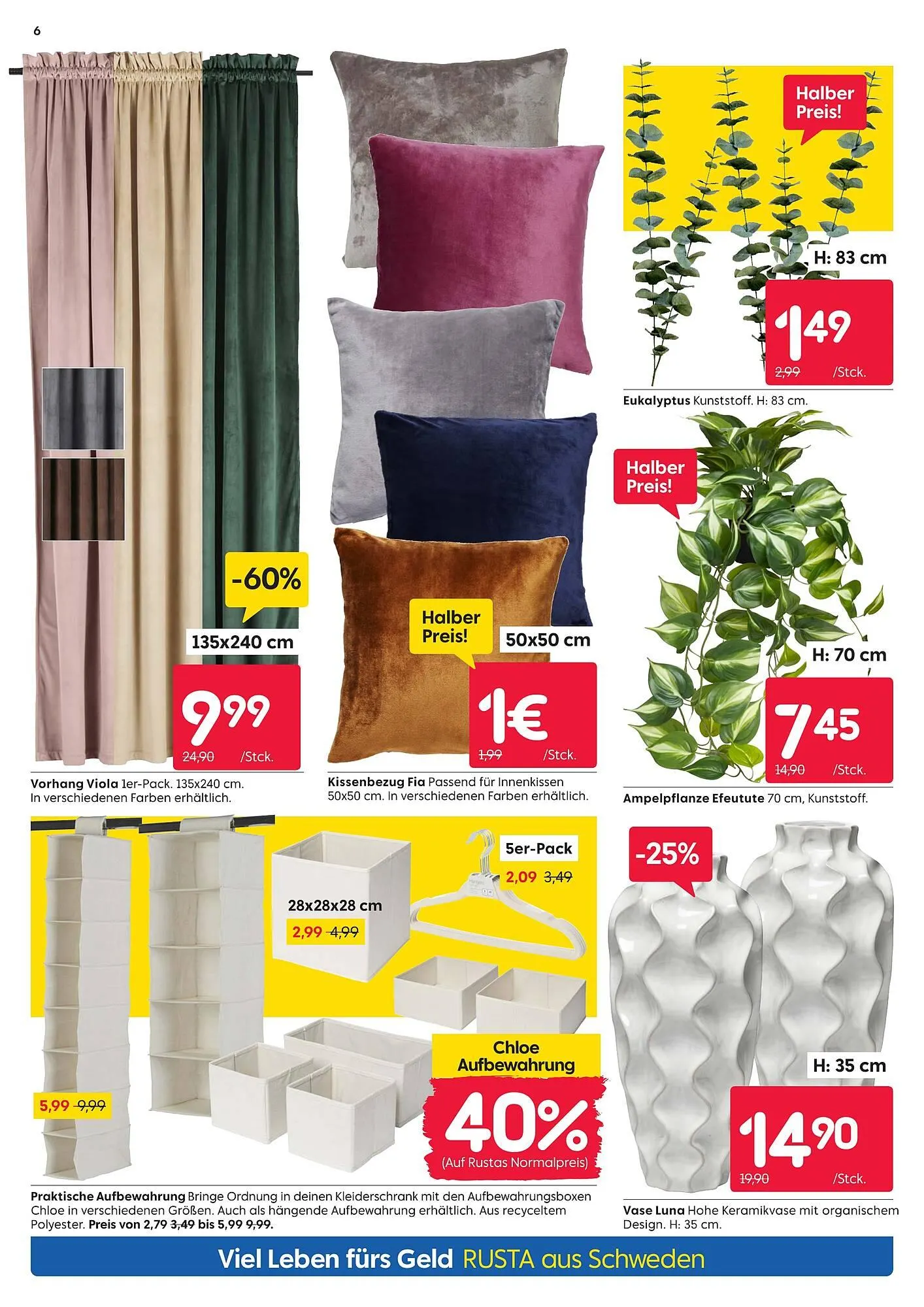 Rusta Prospekt von 19. Juli bis 25. Juli 2025 - Prospekt seite 6