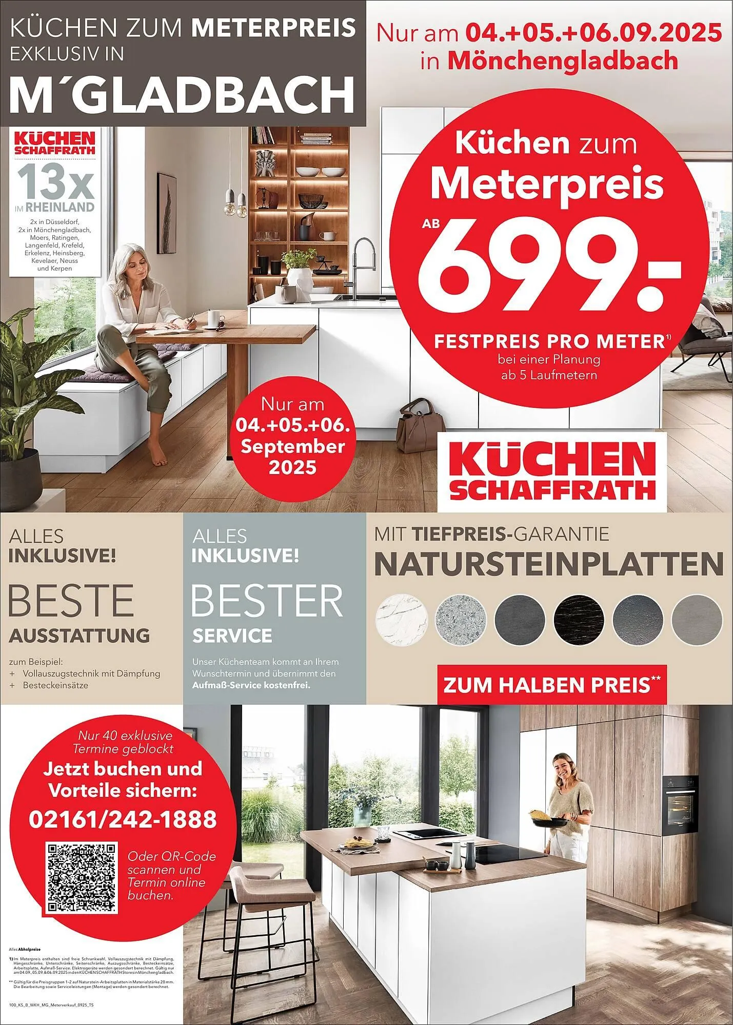 Schaffrath Prospekt von 1. September bis 6. September 2025 - Prospekt seite 1