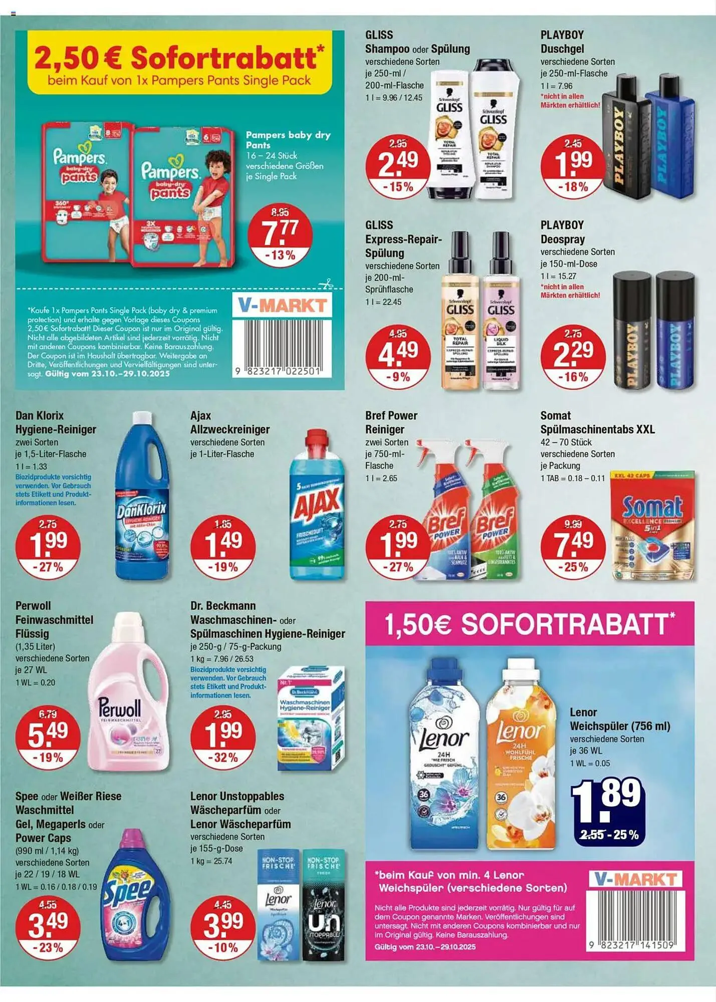 V Markt Prospekt von 23. Oktober bis 29. Oktober 2025 - Prospekt seite 10