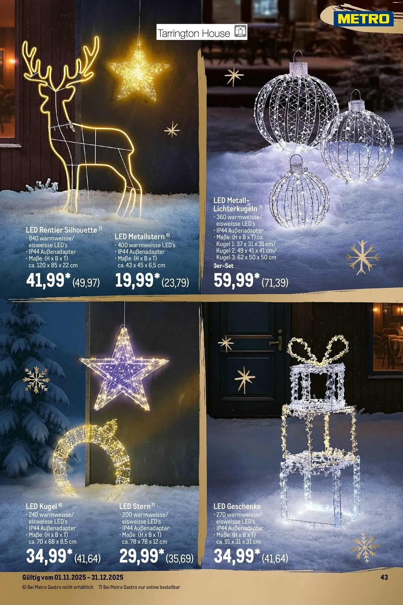 METRO Prospekt von 1. November bis 31. Dezember 2025 - Prospekt seite 51