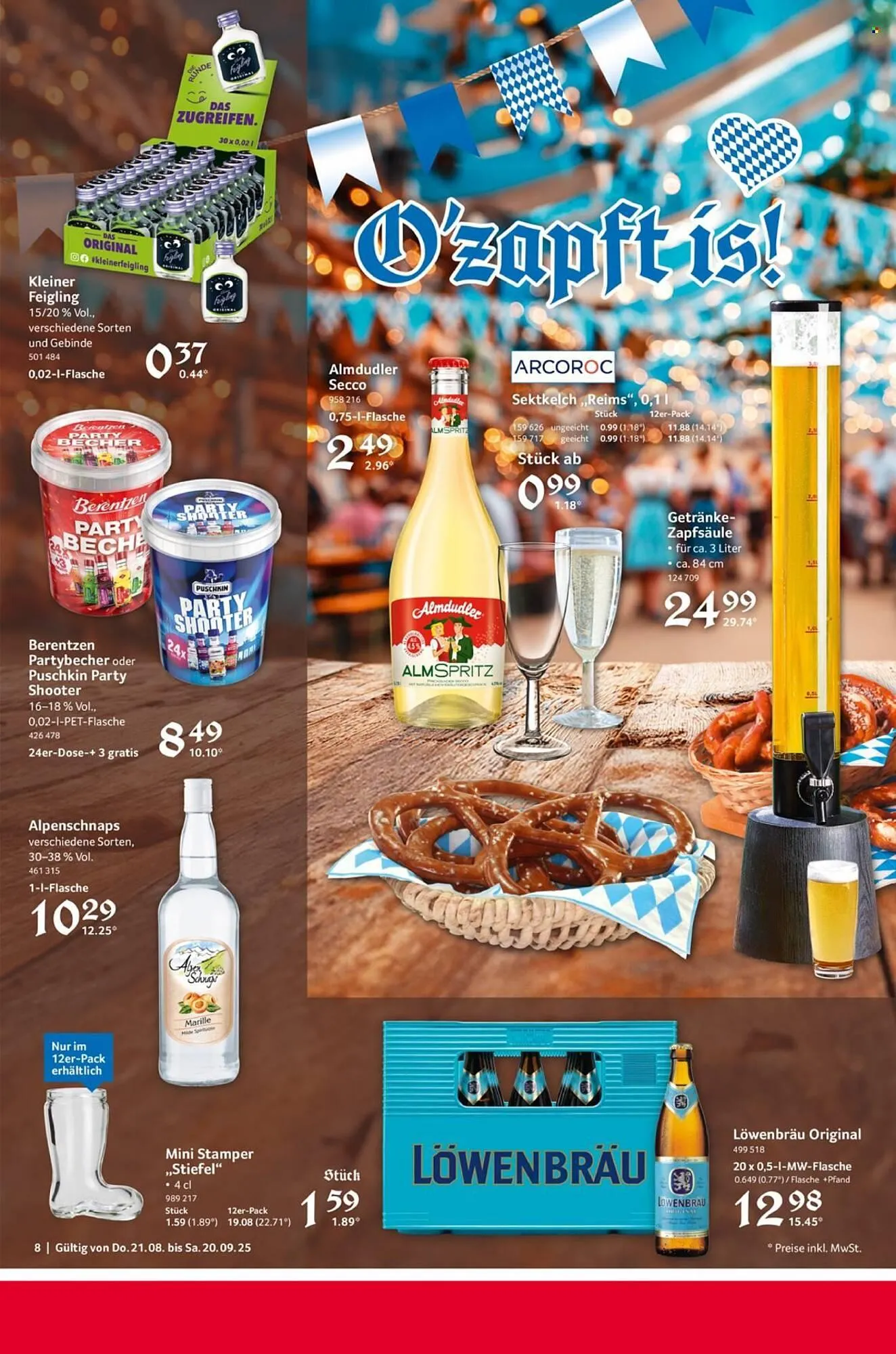 Selgros Prospekt von 21. August bis 20. September 2025 - Prospekt seite 8