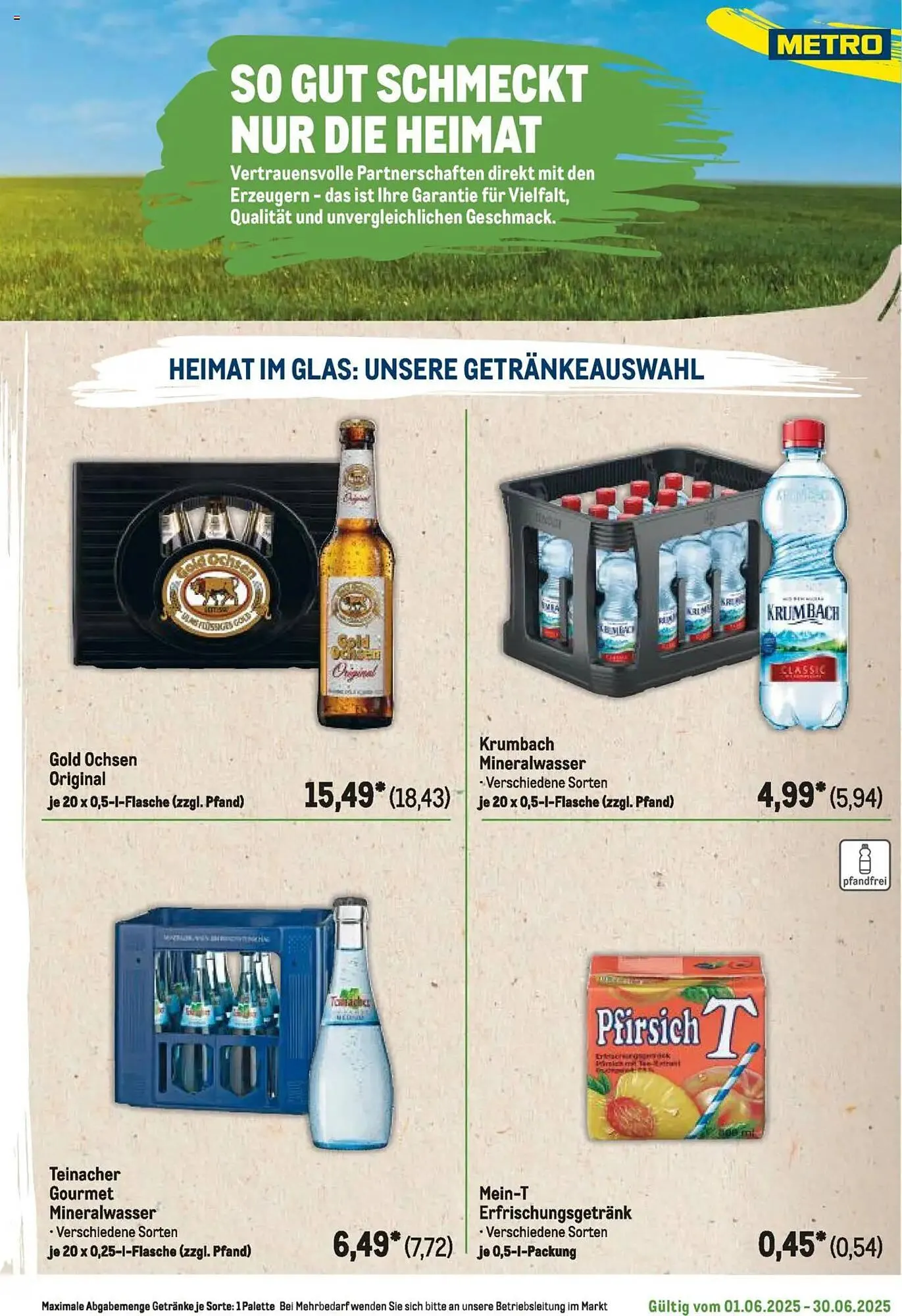 METRO Prospekt von 1. Juni bis 30. Juni 2025 - Prospekt seite 325