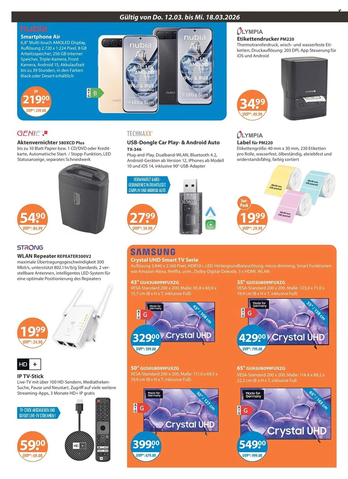 V Markt Prospekt von 12. März bis 18. März 2026 - Prospekt seite 18