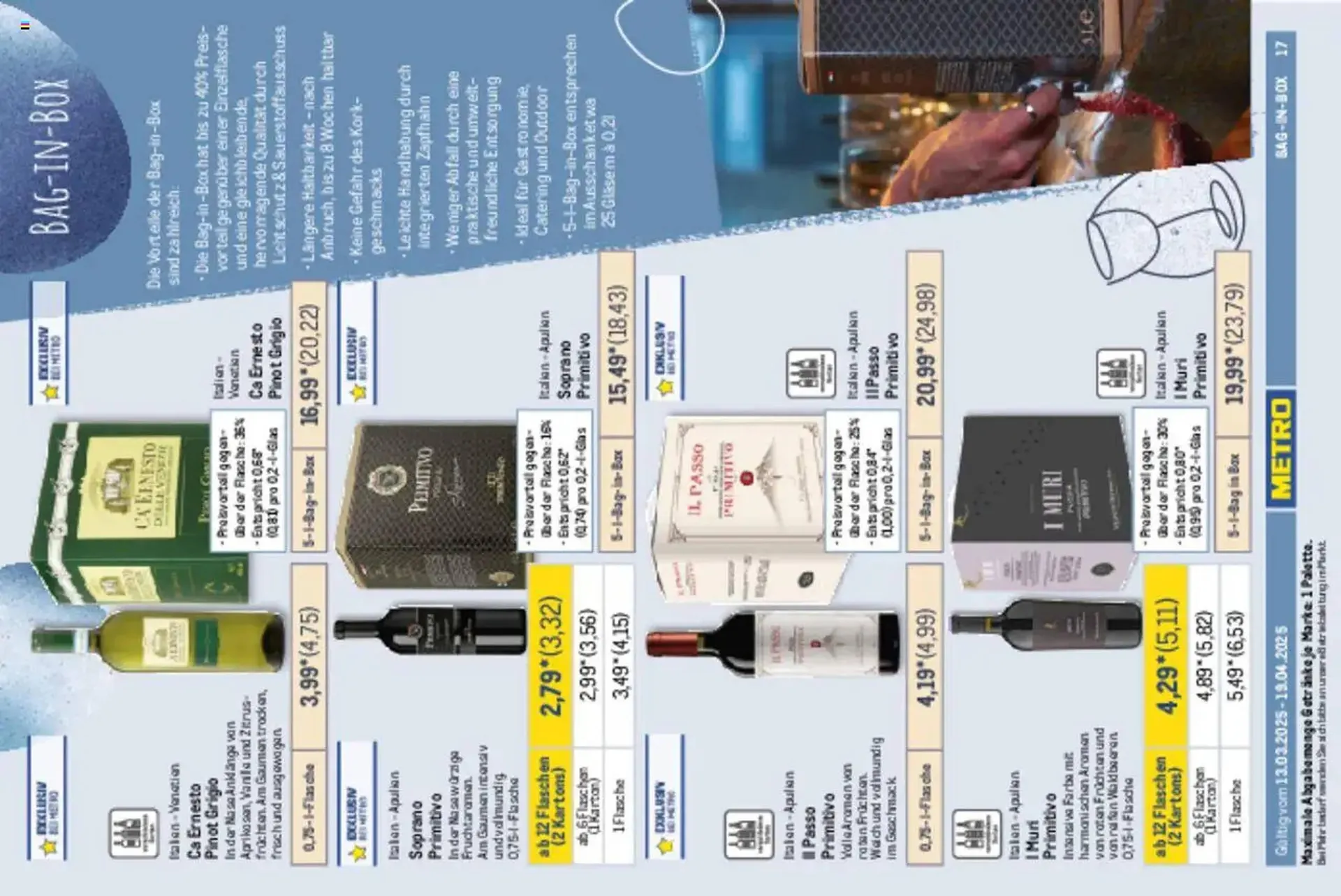 METRO Prospekt von 13. März bis 19. April 2025 - Prospekt seite 17