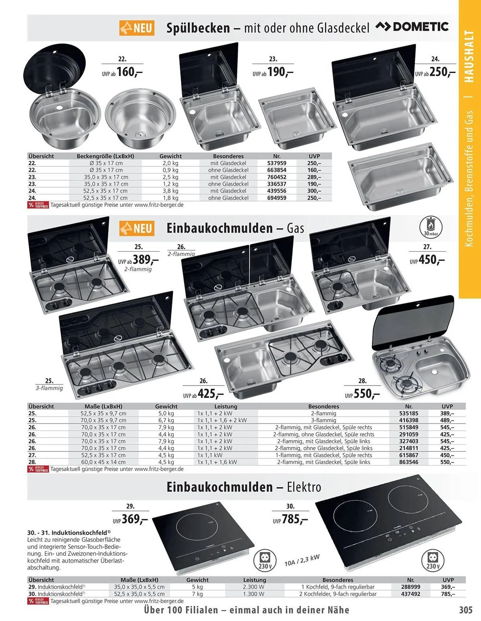 Fritz Berger Prospekt von 27. Mai bis 31. Dezember 2025 - Prospekt seite 305