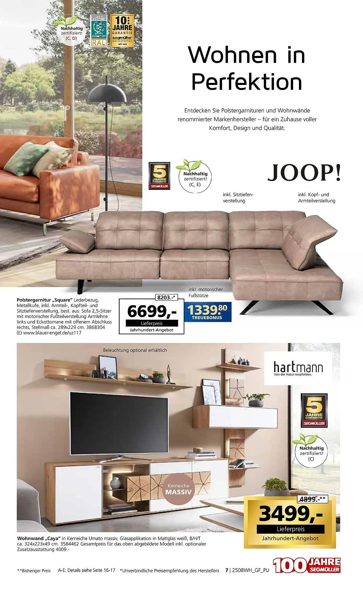 Segmüller Prospekt von 2. August bis 16. August 2025 - Prospekt seite 7