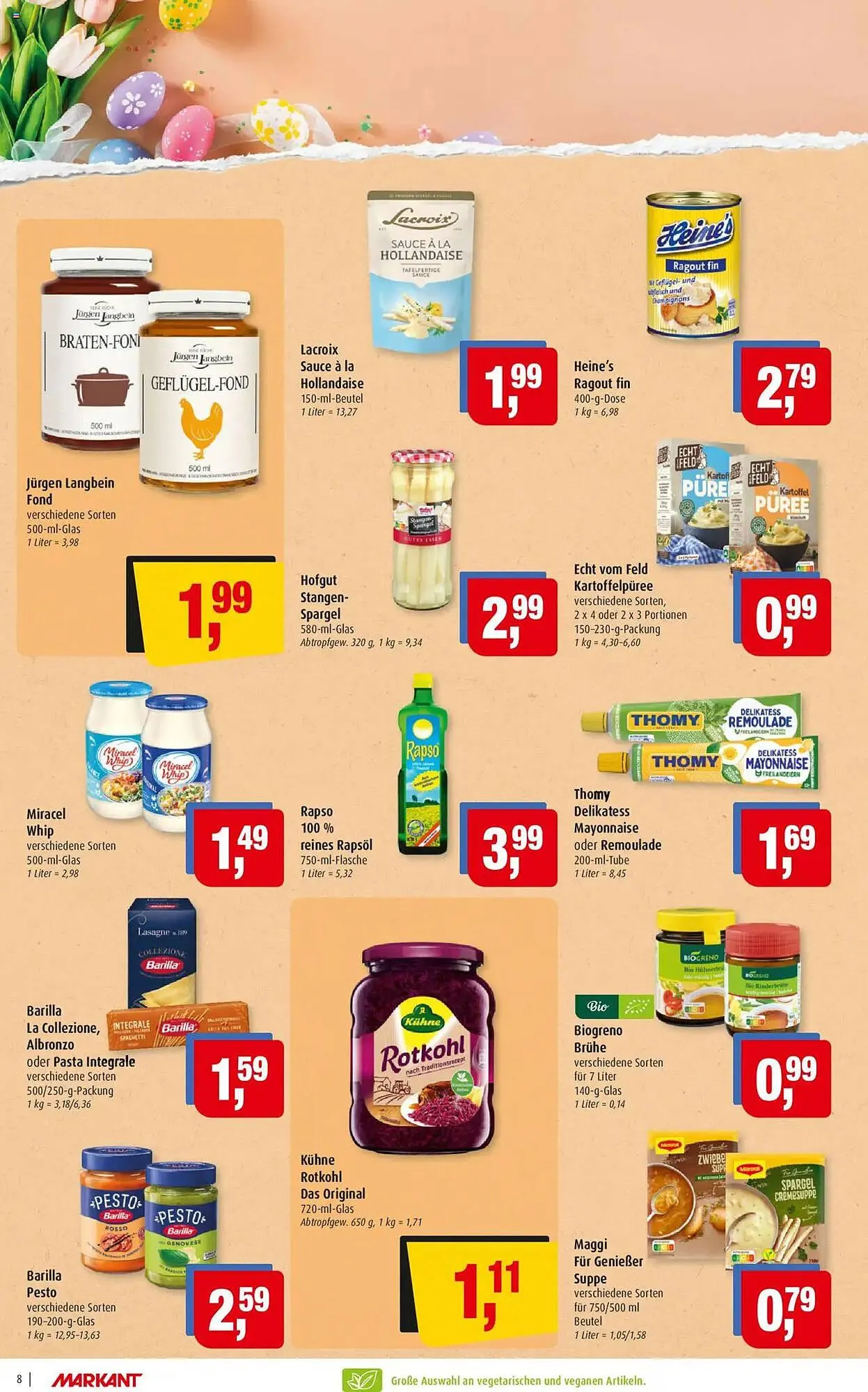 Markant Prospekt von 14. April bis 19. April 2025 - Prospekt seite 8