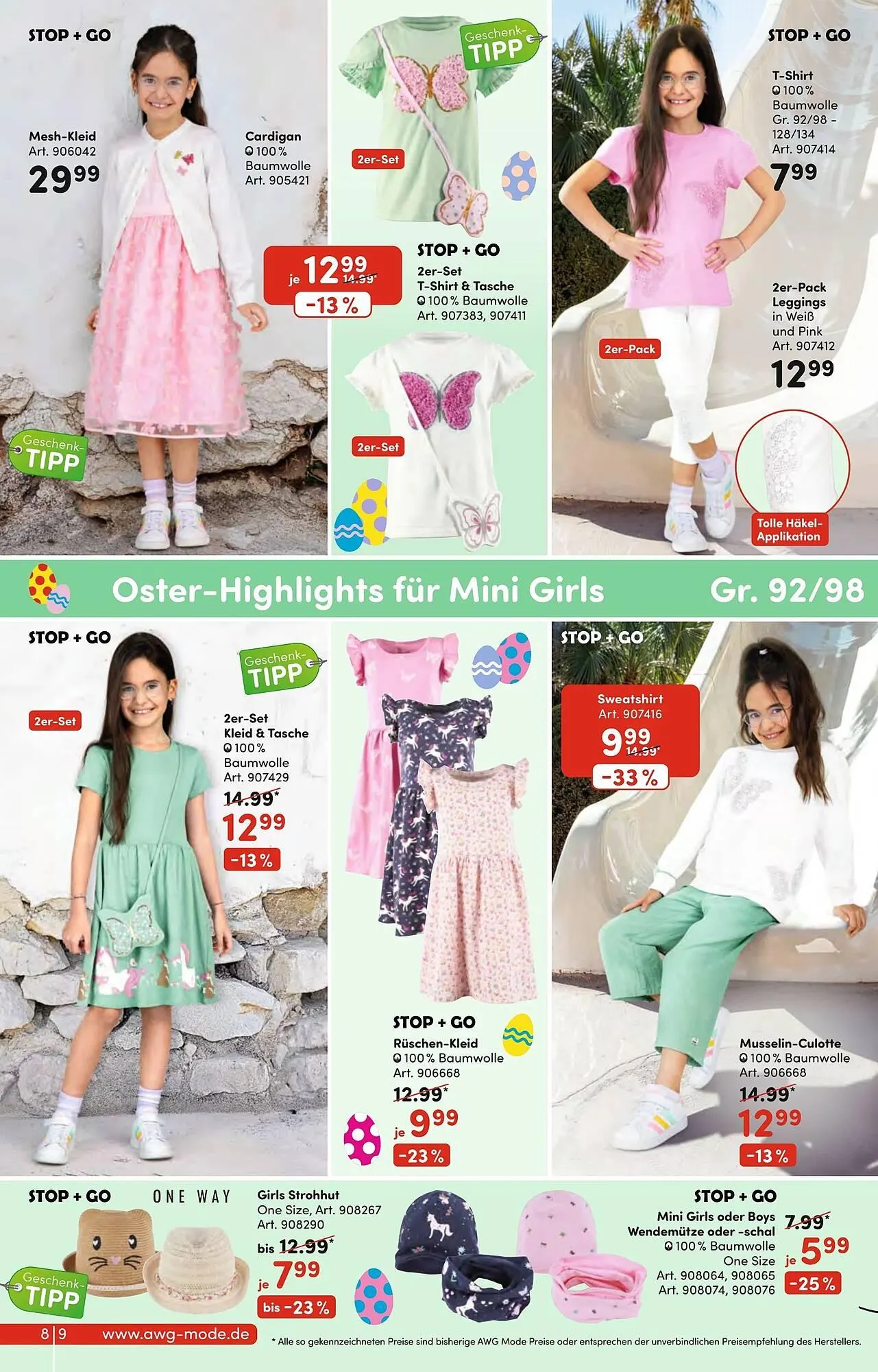 AWG Mode Prospekt von 5. April bis 20. April 2025 - Prospekt seite 8