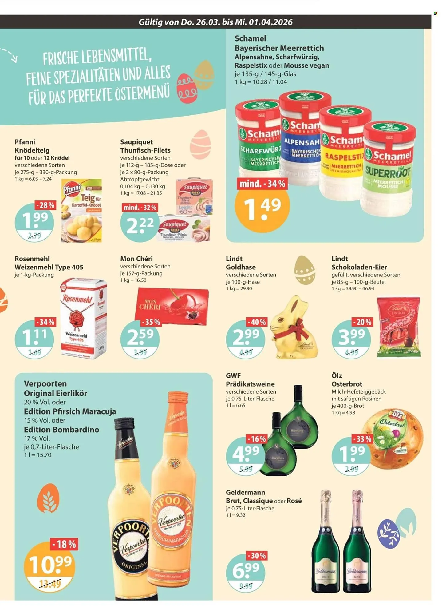 V Markt Prospekt von 26. März bis 1. April 2026 - Prospekt seite 17