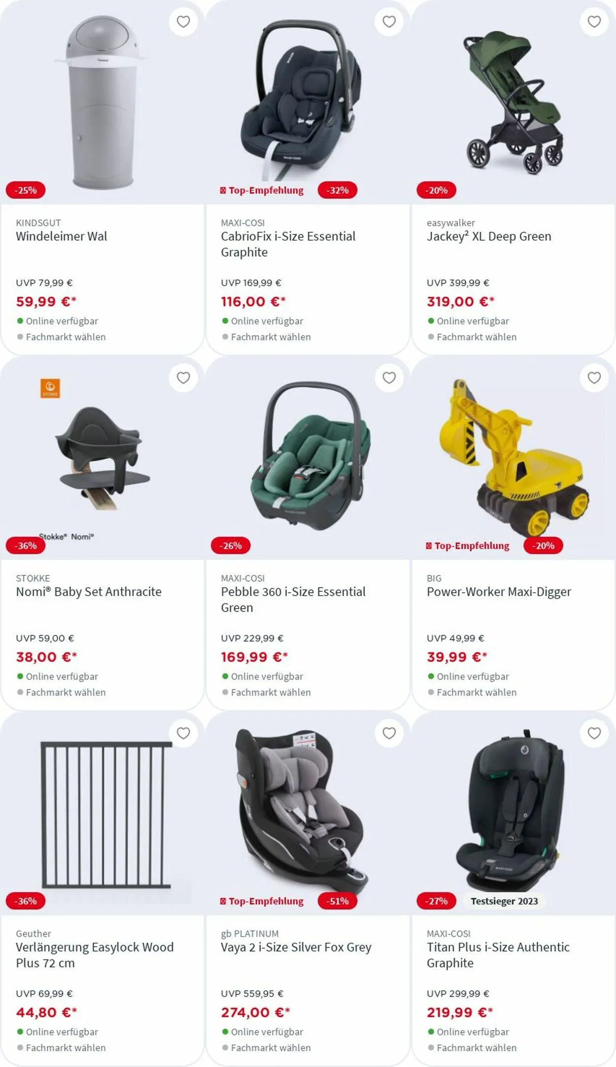 BabyOne Aktueller Prospekt von 10. März bis 16. März 2025 - Prospekt seite 38