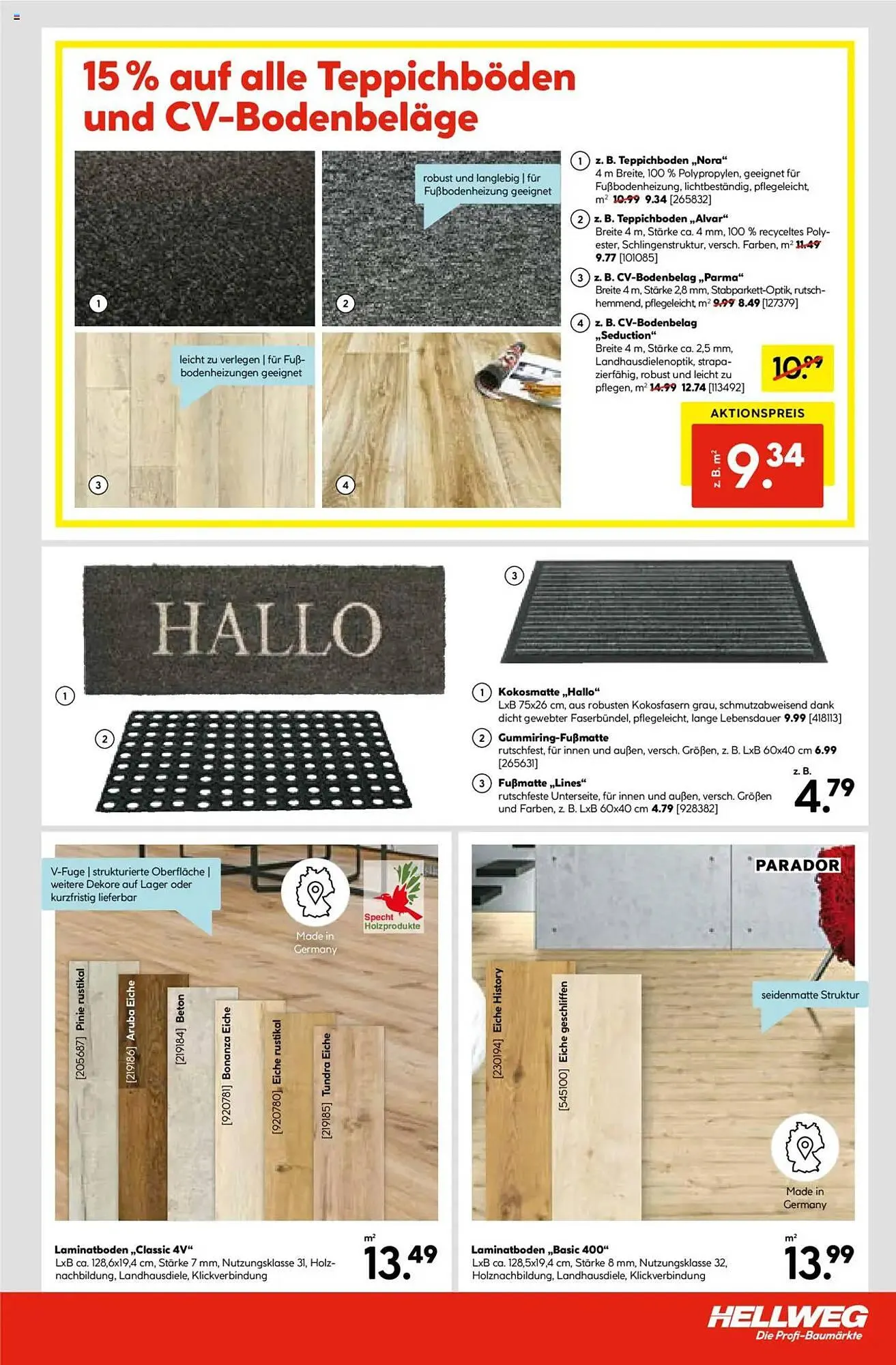 Hellweg Prospekt von 22. September bis 27. September 2025 - Prospekt seite 7