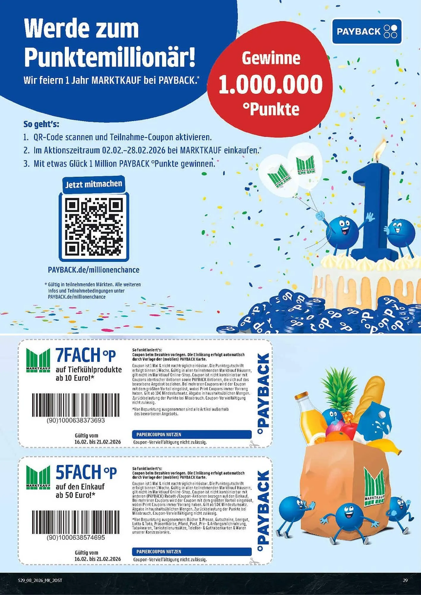 Marktkauf Prospekt von 16. Februar bis 21. Februar 2026 - Prospekt seite 29