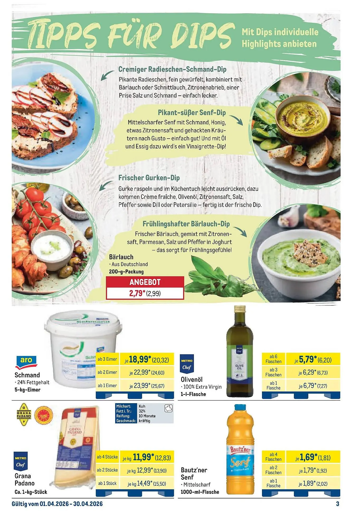 METRO Prospekt von 5. April bis 11. April 2026 - Prospekt seite 3