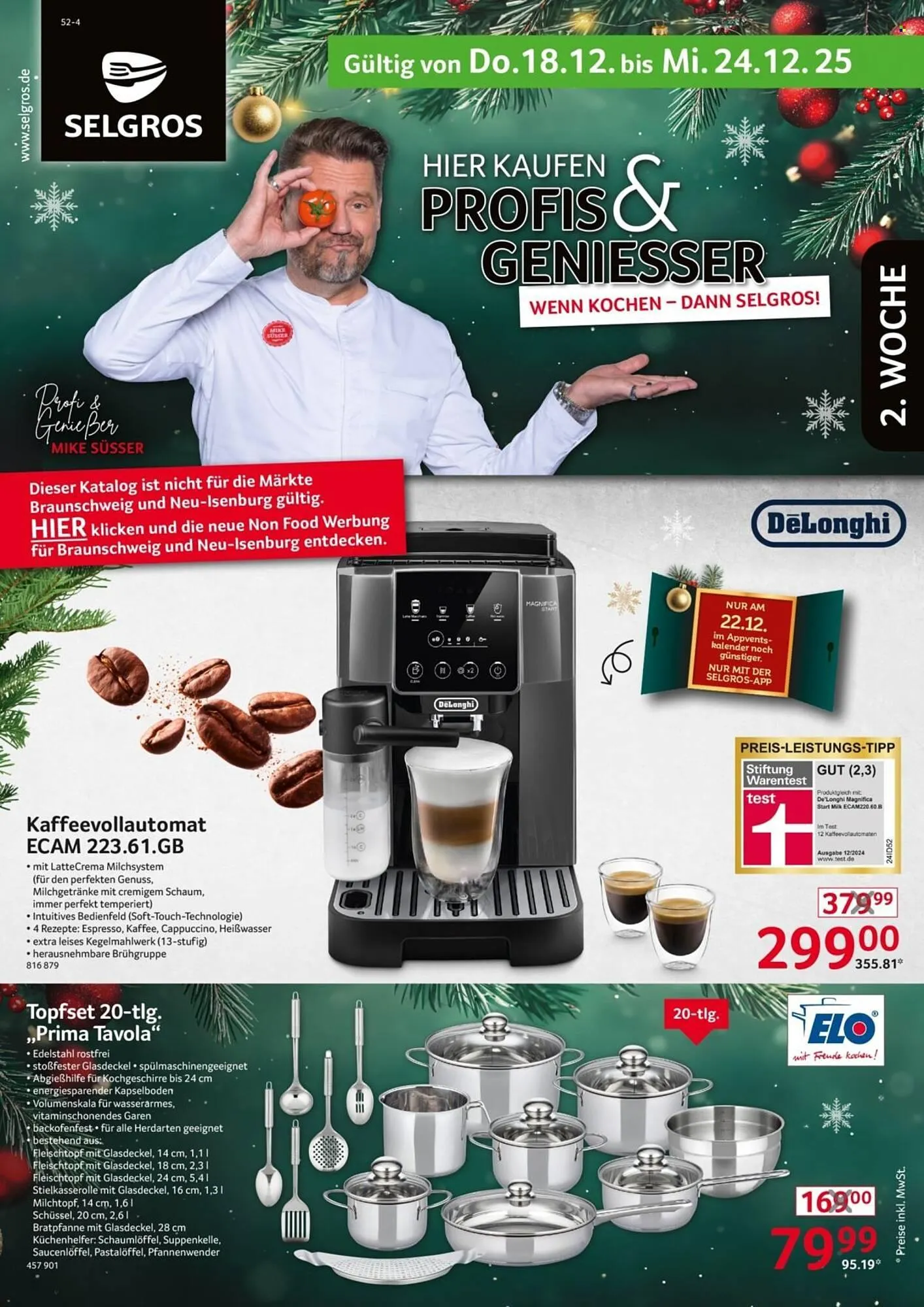 Selgros Prospekt von 18. Dezember bis 24. Dezember 2025 - Prospekt seite 1