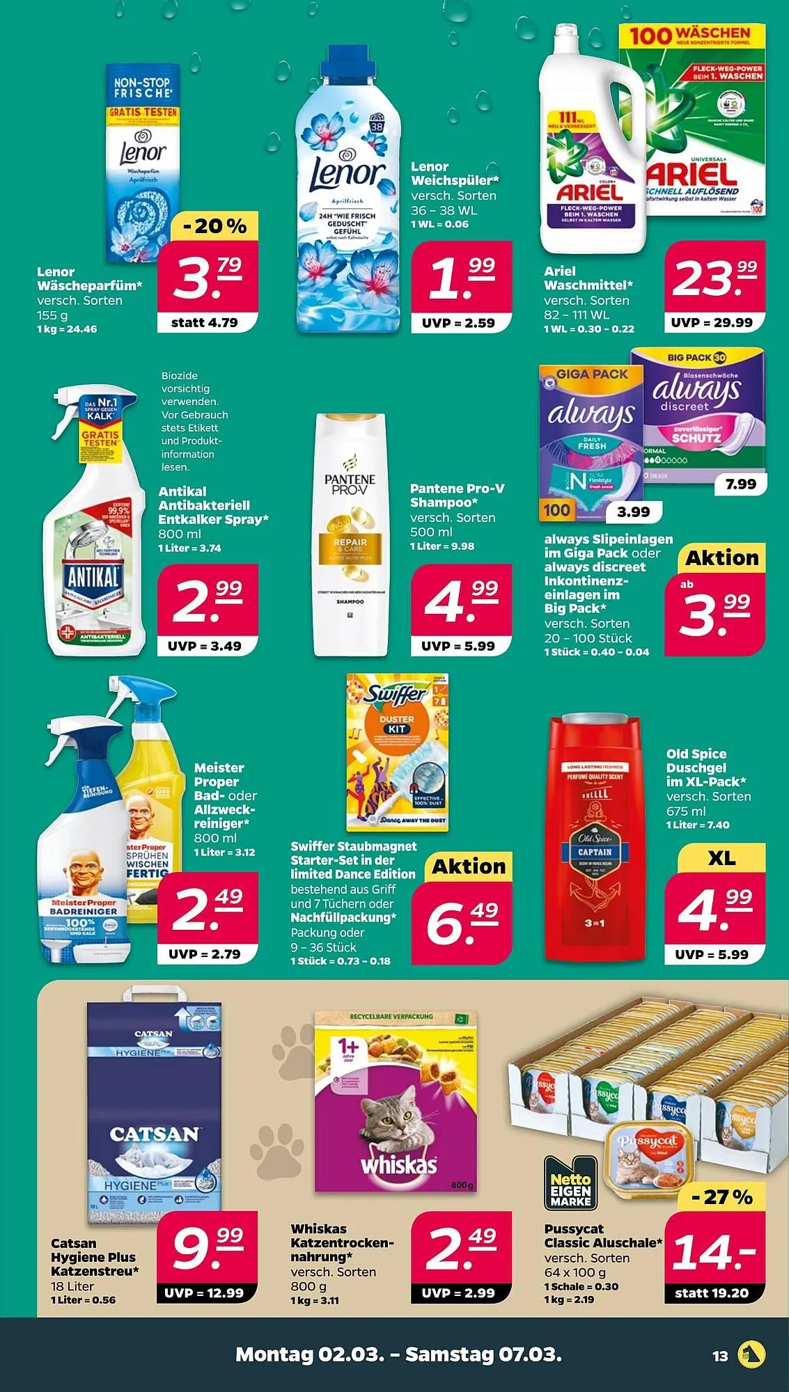 NETTO Prospekt von 2. März bis 7. März 2026 - Prospekt seite 13