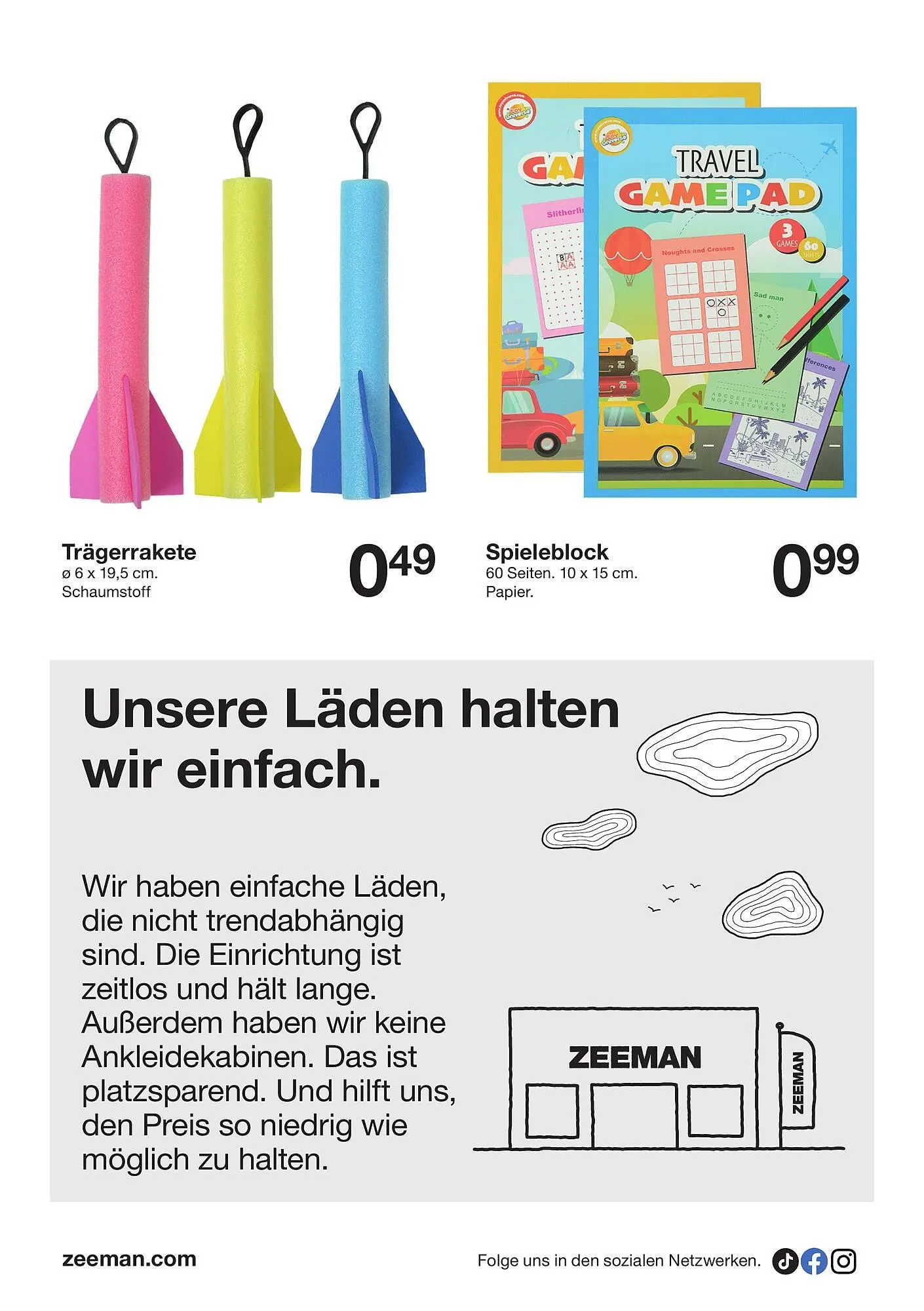 Zeeman Prospekt von 7. Juni bis 13. Juni 2025 - Prospekt seite 10