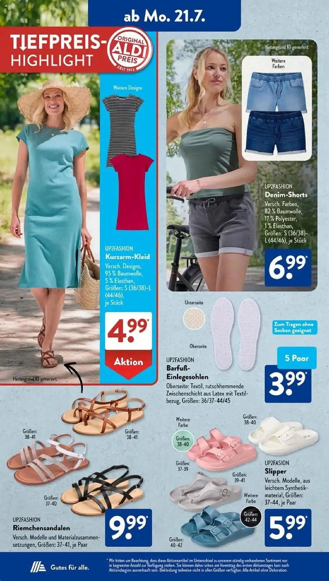 Aldi Süd Prospekt von 21. Juli bis 26. Juli 2025 - Prospekt seite 6