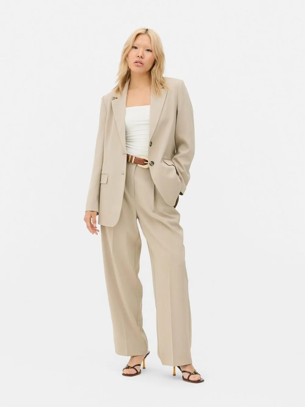 Einreihiger „Lila“ Blazer