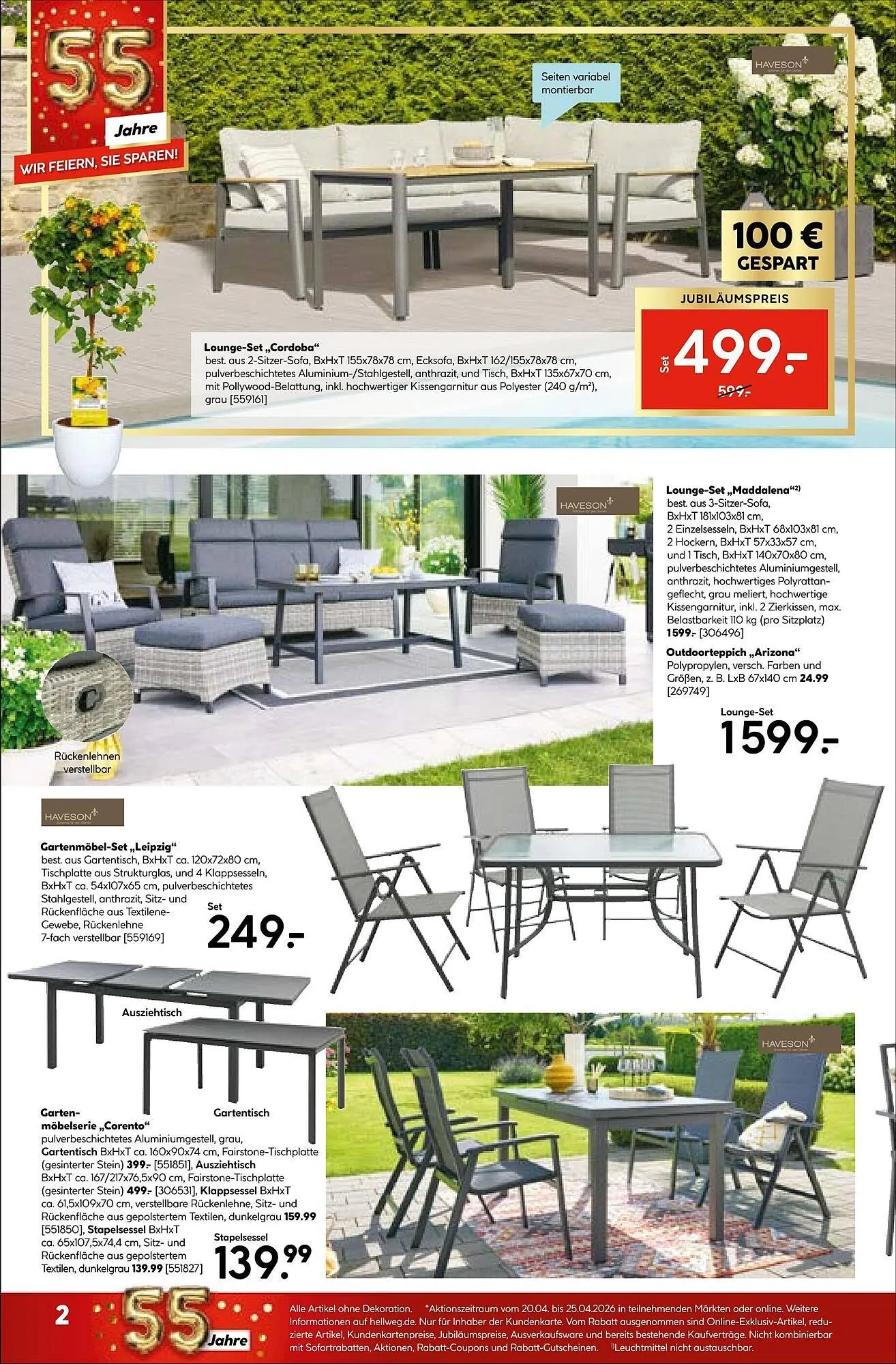 Hellweg Prospekt von 20. April bis 25. April 2026 - Prospekt seite 2