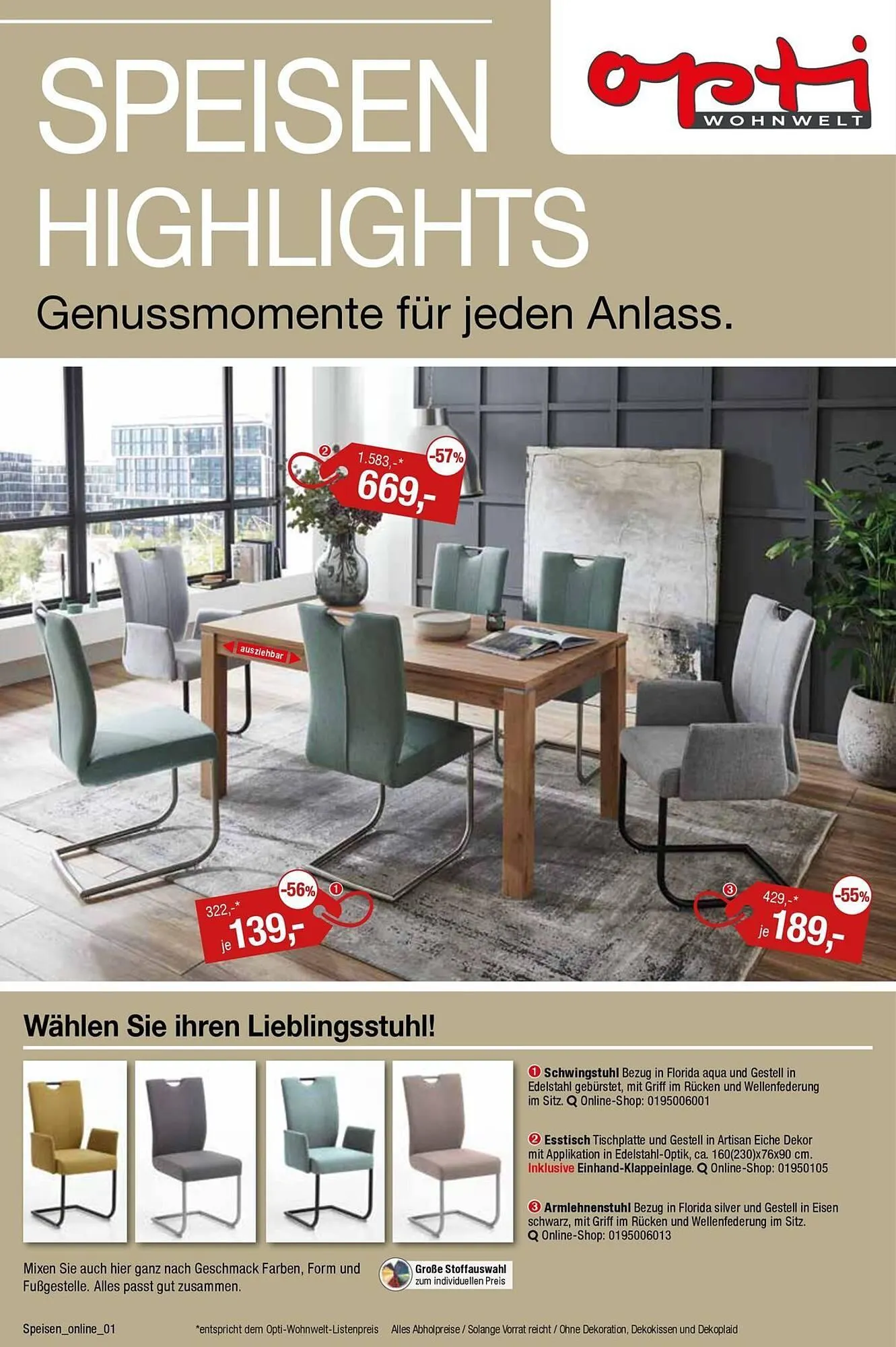 Opti Wohnwelt Prospekt von 30. April bis 17. Mai 2025 - Prospekt seite 1