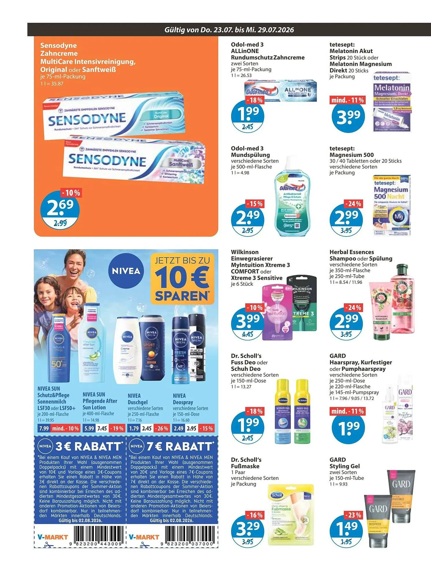 V Markt Prospekt von 23. Juli bis 30. Juli 2026 - Prospekt seite 10