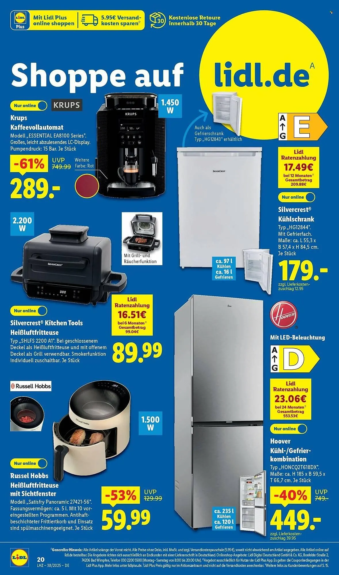 Lidl Prospekt von 15. September bis 20. September 2025 - Prospekt seite 12