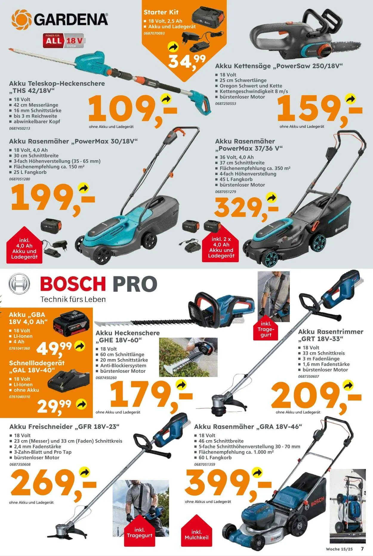 Globus Baumarkt Aktueller Prospekt von 6. April bis 12. April 2025 - Prospekt seite 7