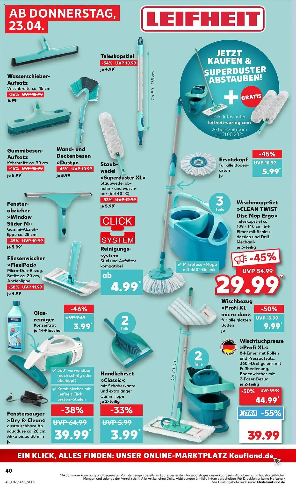 Kaufland Prospekt von 23. April bis 29. April 2026 - Prospekt seite 40