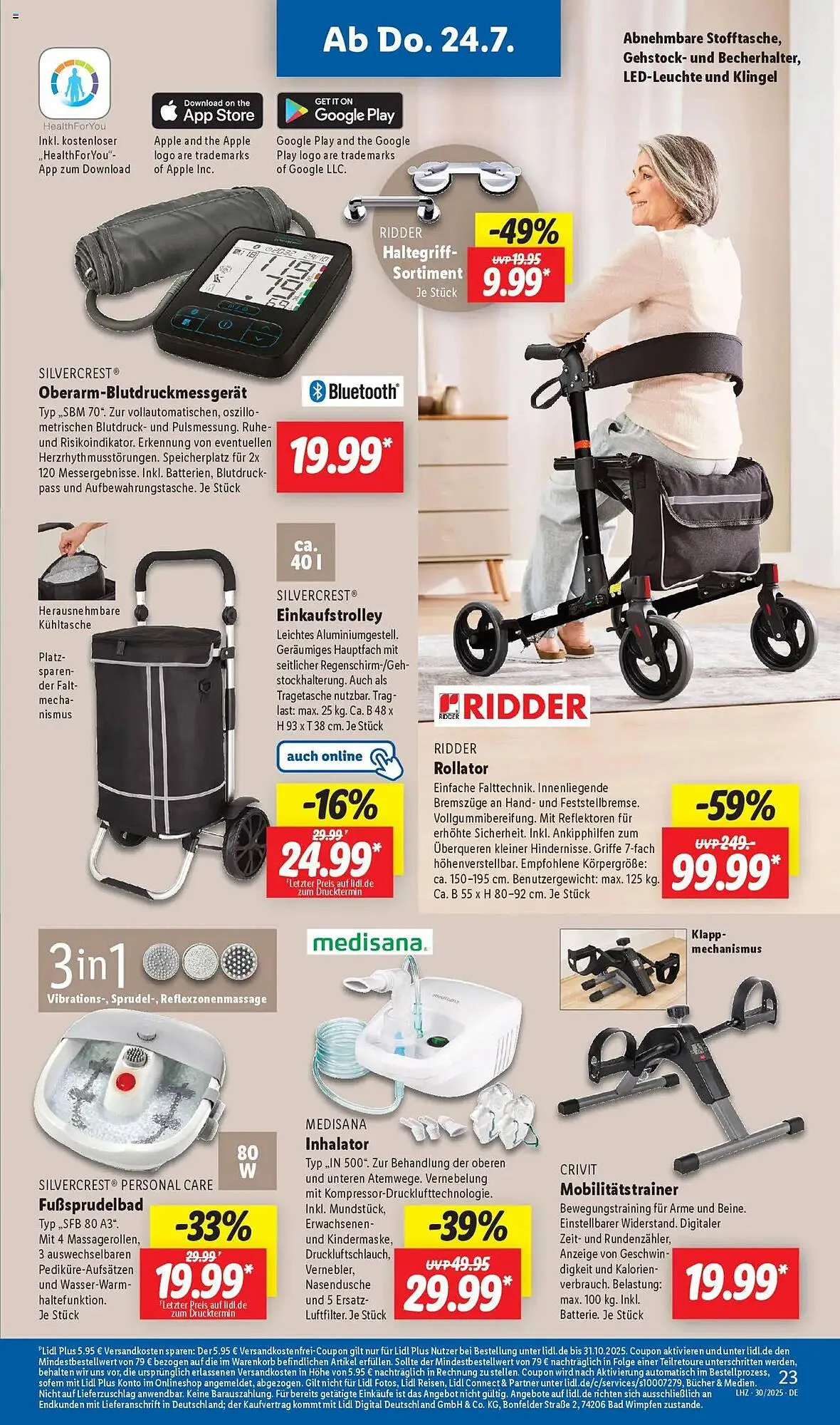 Lidl Prospekt von 21. Juli bis 26. Juli 2025 - Prospekt seite 17