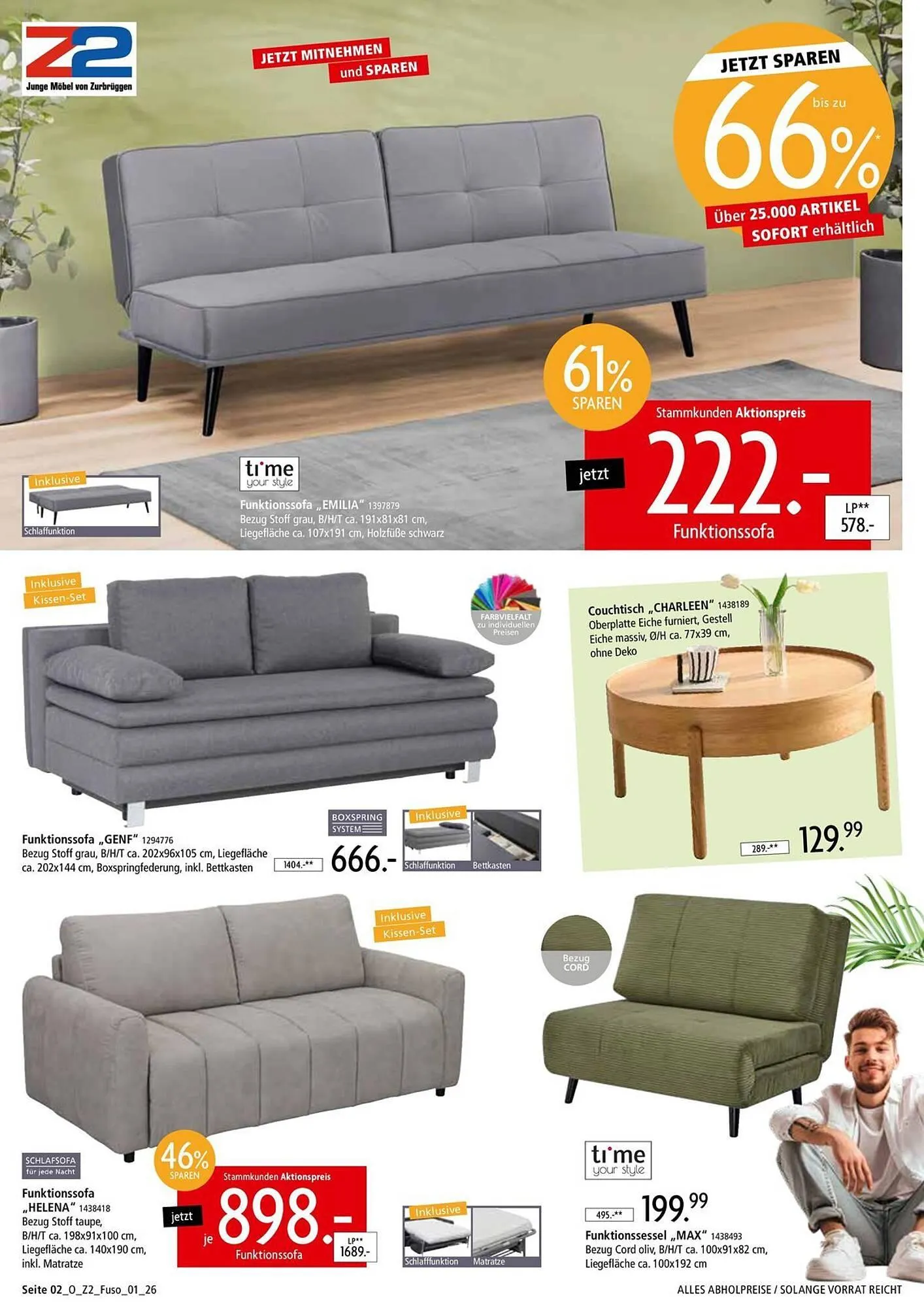 Zurbrüggen Prospekt von 7. März bis 31. März 2026 - Prospekt seite 2