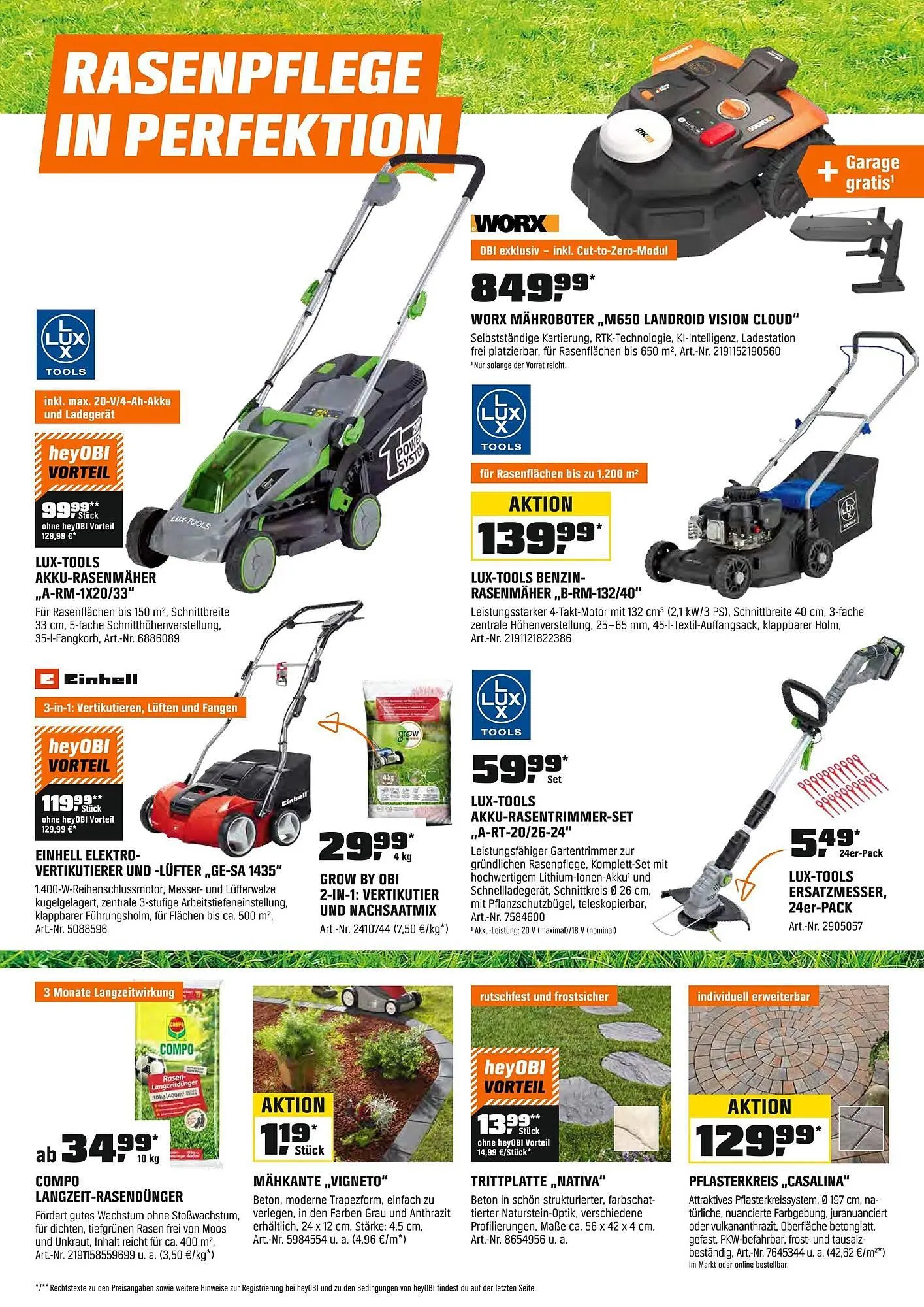 OBI Prospekt von 27. März bis 30. April 2026 - Prospekt seite 12