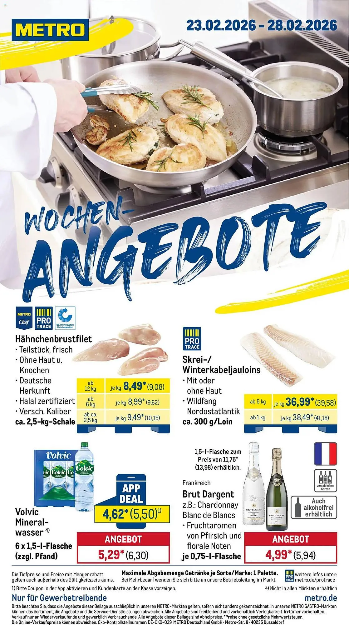 METRO Prospekt von 23. Februar bis 28. Februar 2026 - Prospekt seite 1