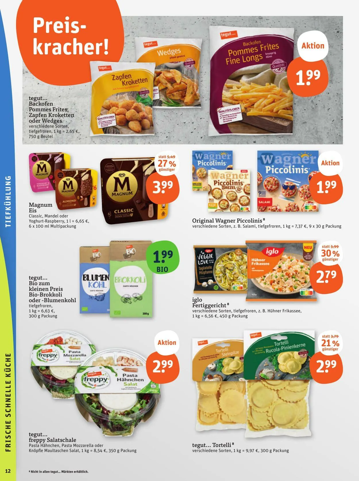 Tegut Aktueller Prospekt von 28. Juli bis 3. August 2025 - Prospekt seite 14